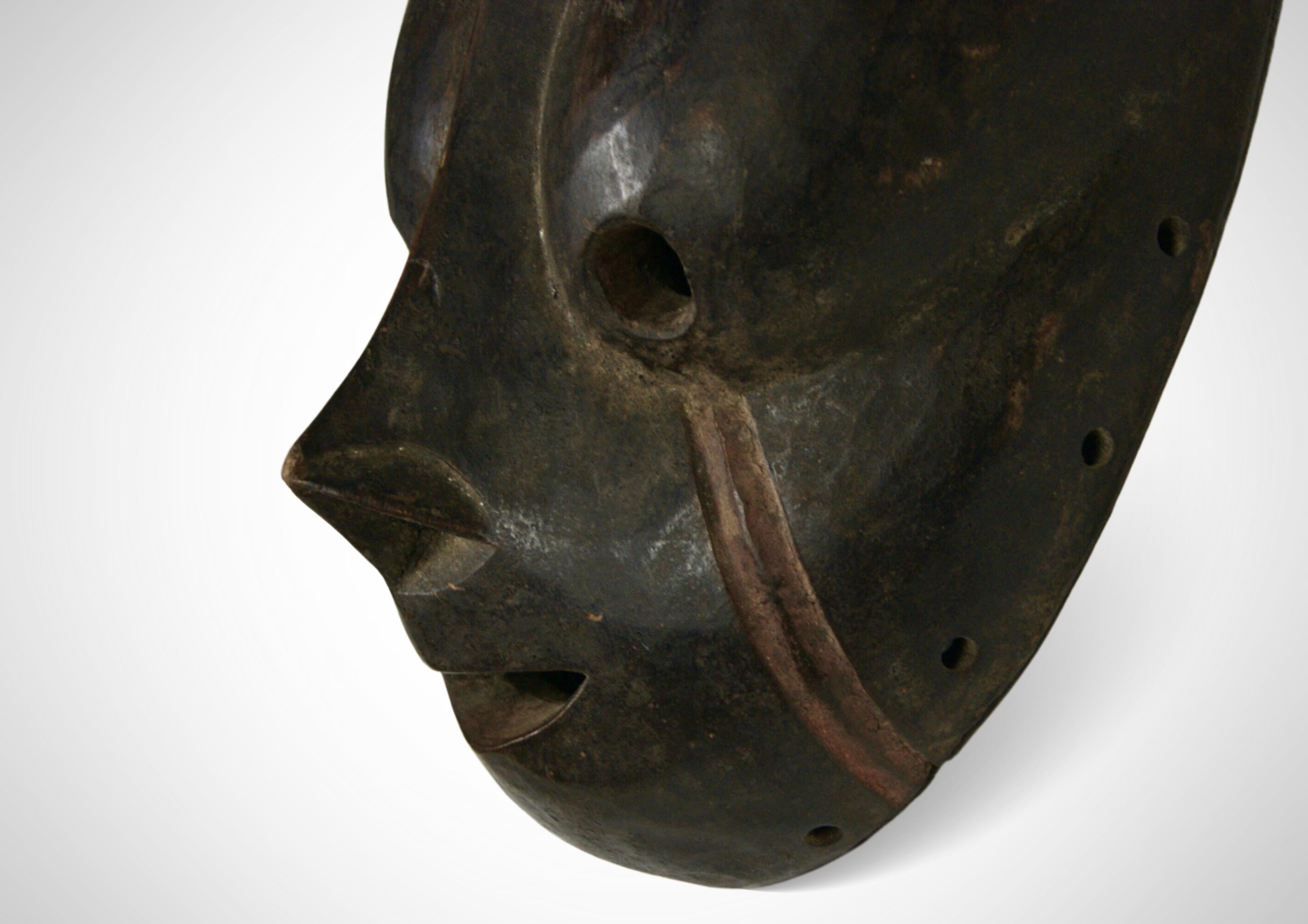 Old Bulu Cameroon Singe Mask Large For Sale 2