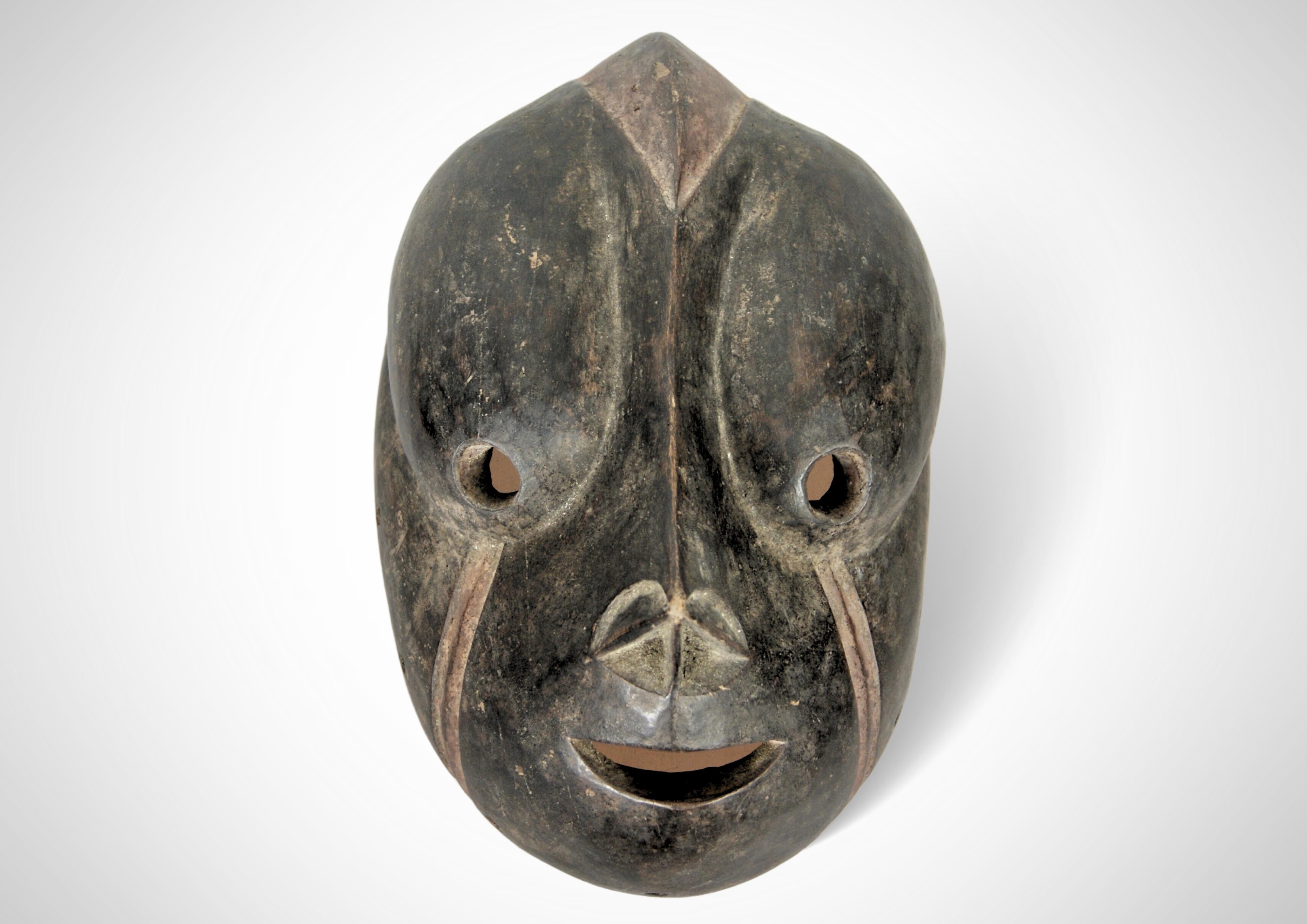 Old Bulu Cameroon Singe Mask Large For Sale 3