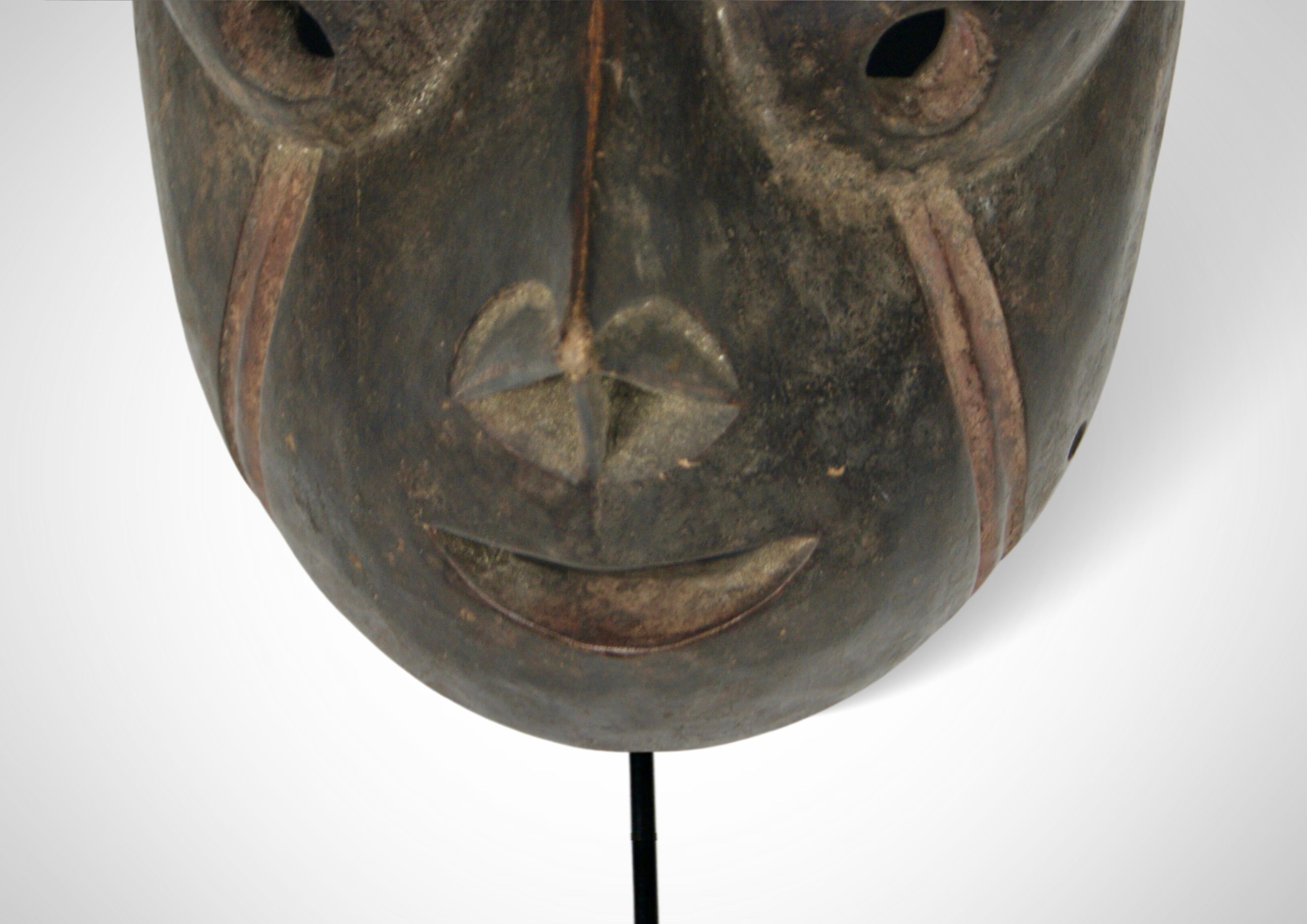Old Bulu Cameroon Singe Mask Large For Sale 4