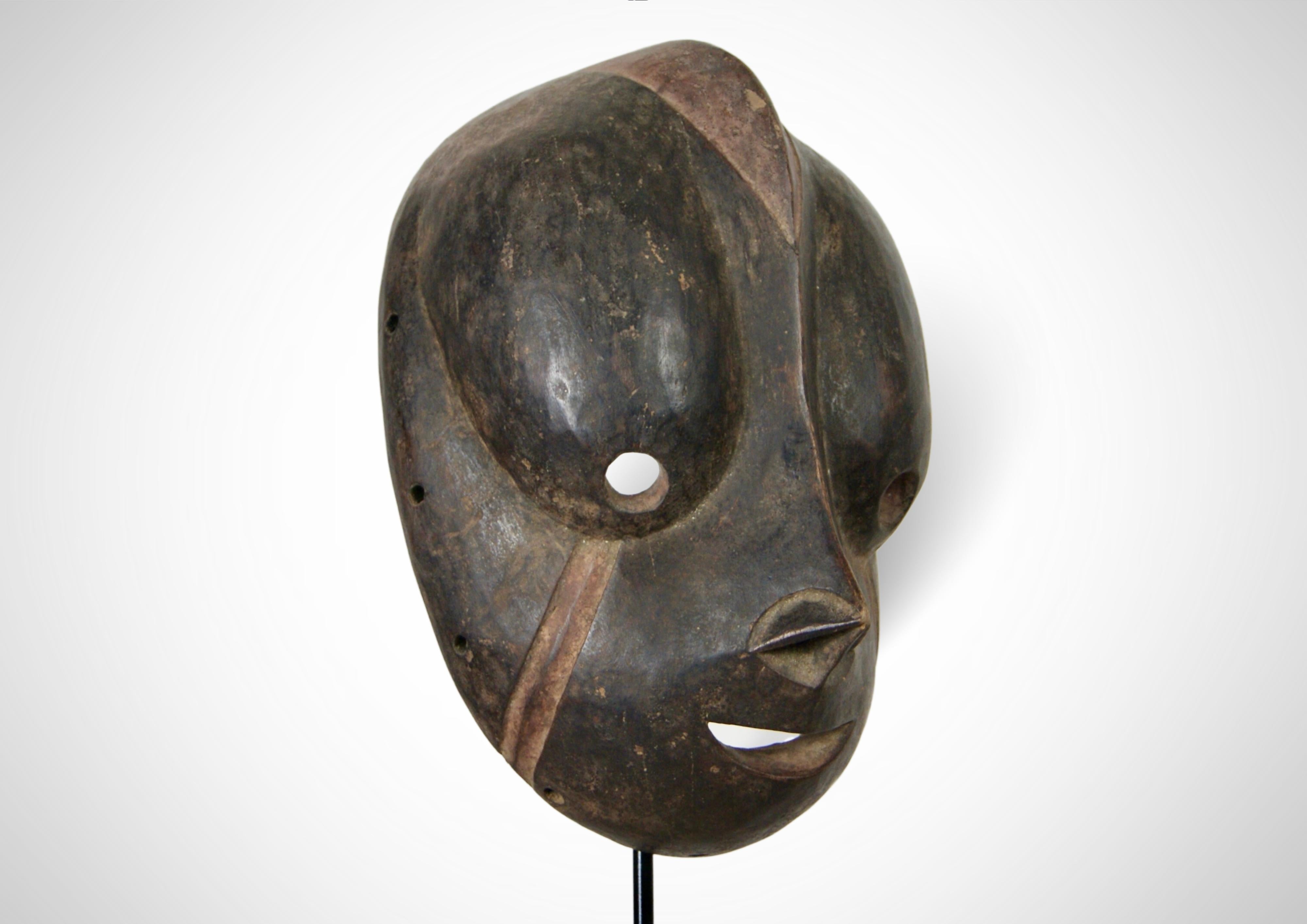 Tribal Old Bulu Cameroon Singe Mask Large For Sale