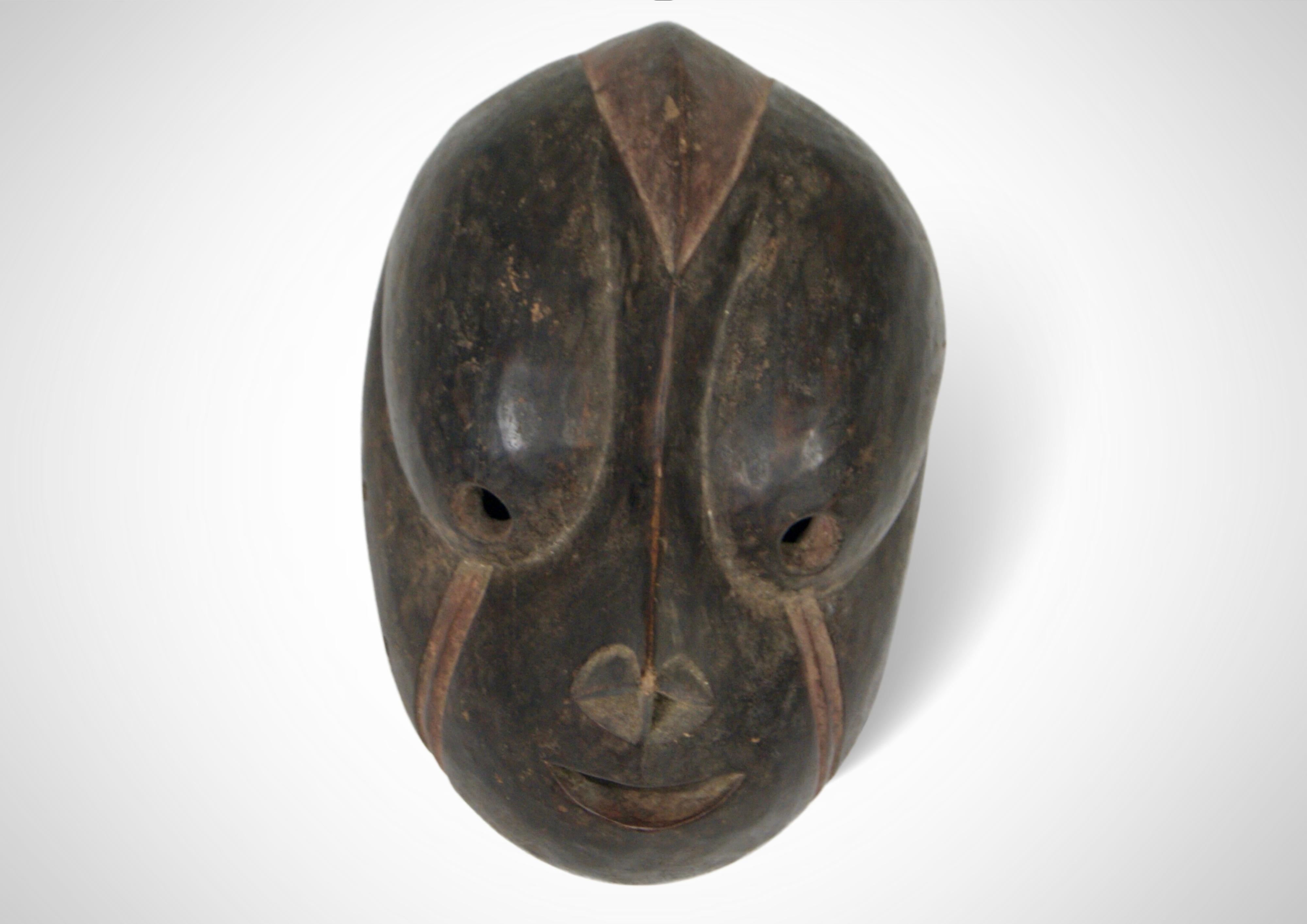 20th Century Old Bulu Cameroon Singe Mask Large For Sale