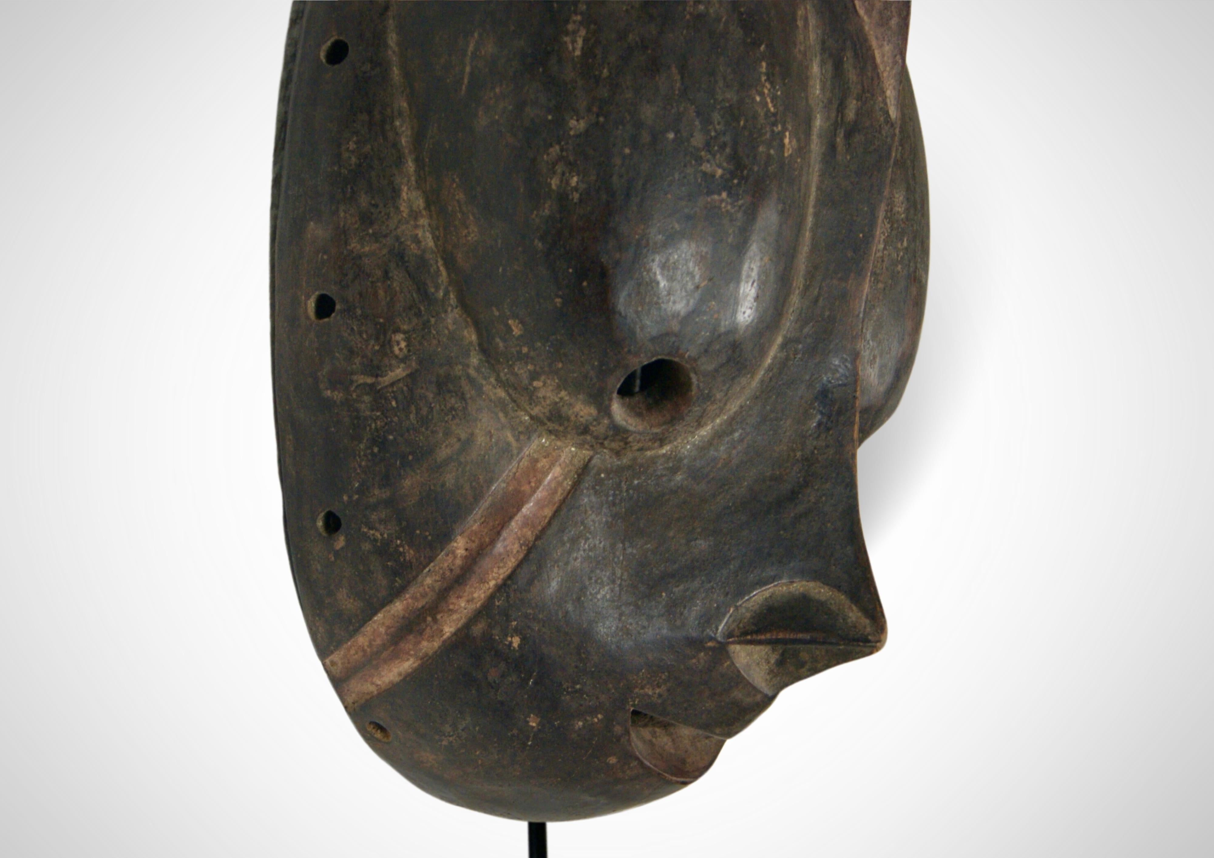 Old Bulu Cameroon Singe Mask Large For Sale 1