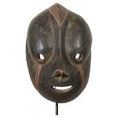 Used Old Bulu Cameroon Singe Mask Large