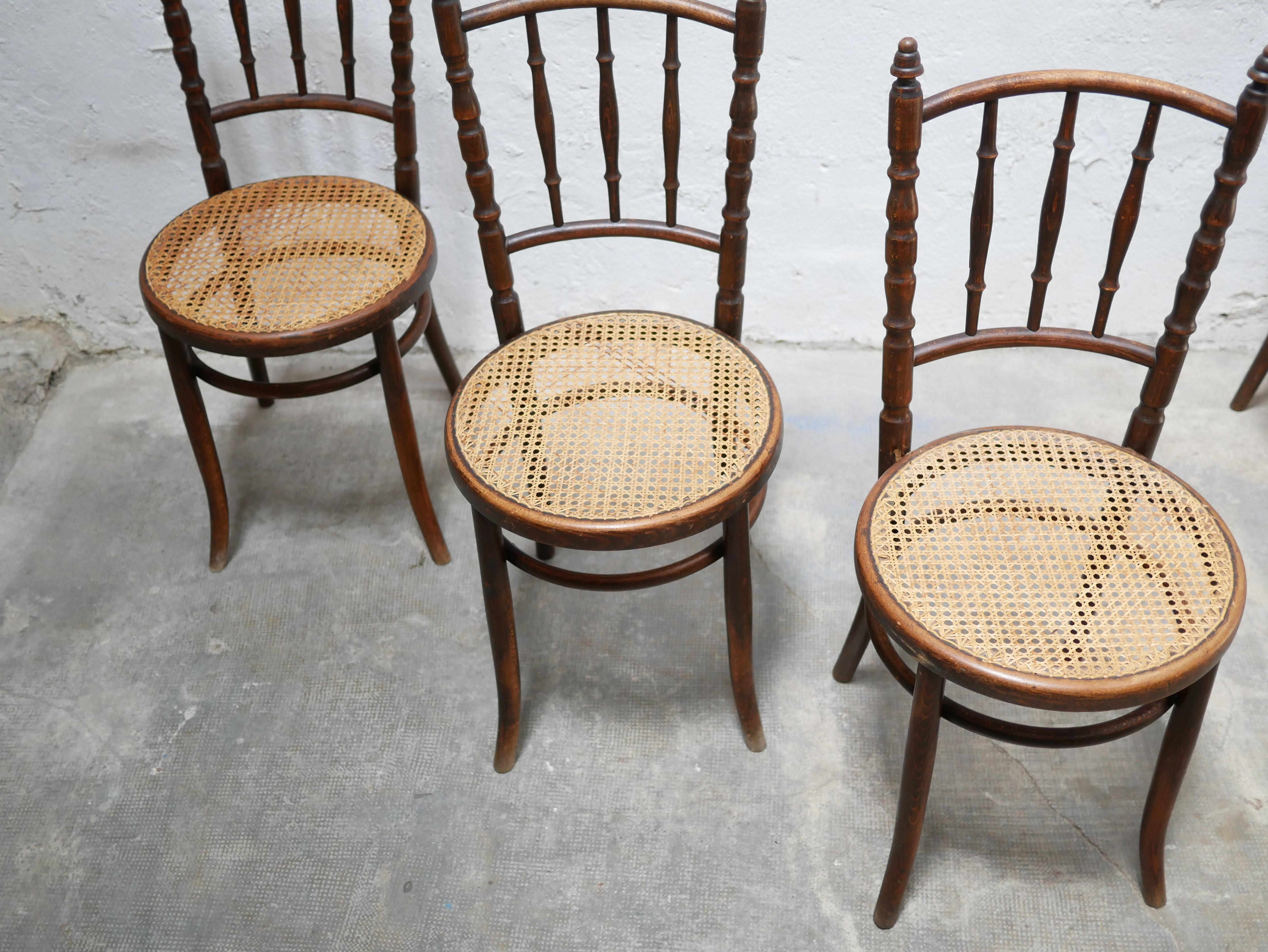 cane bistro chairs