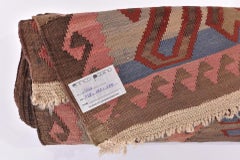 Old Caucasian Large Kilim KAZAK