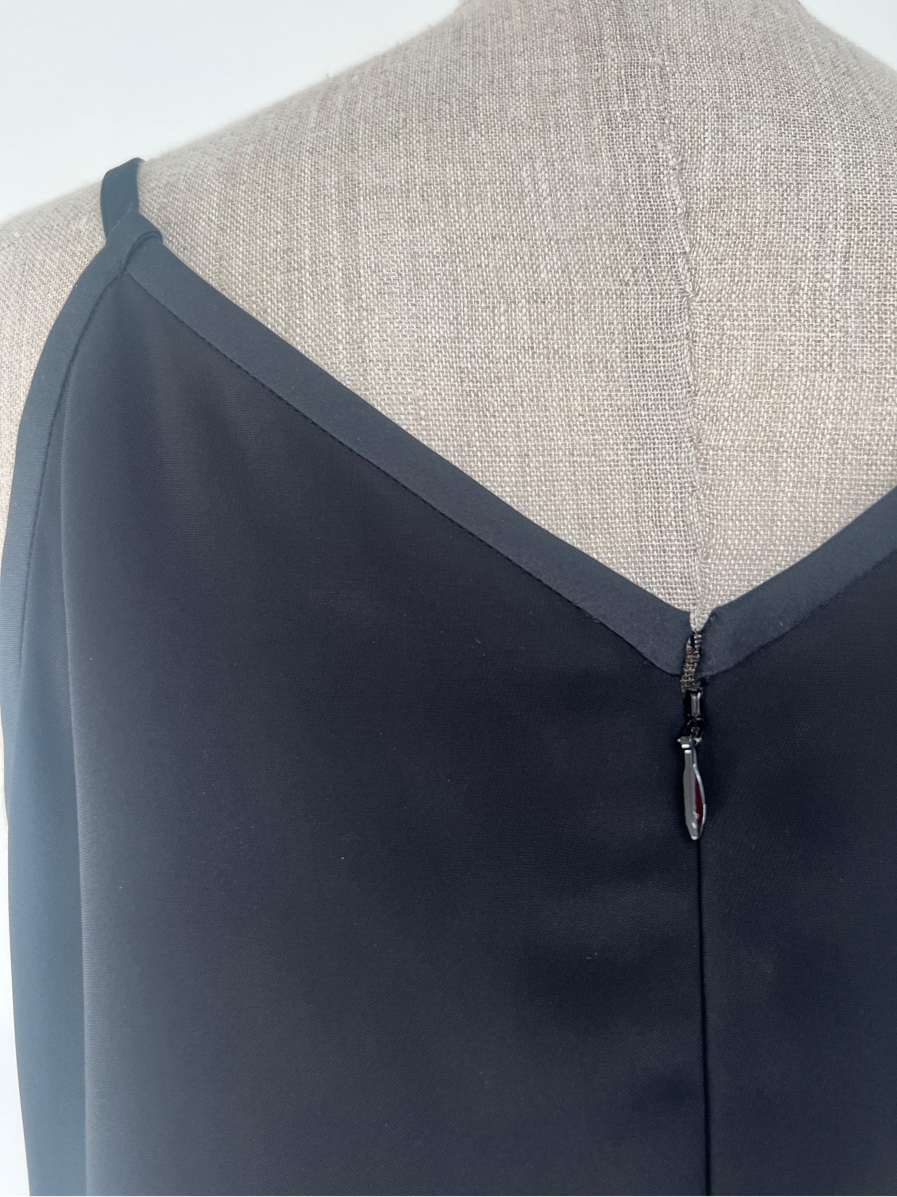 OLD CÉLINE Phoebe Philo Black Flared Leg Culotte Jumpsuit 3