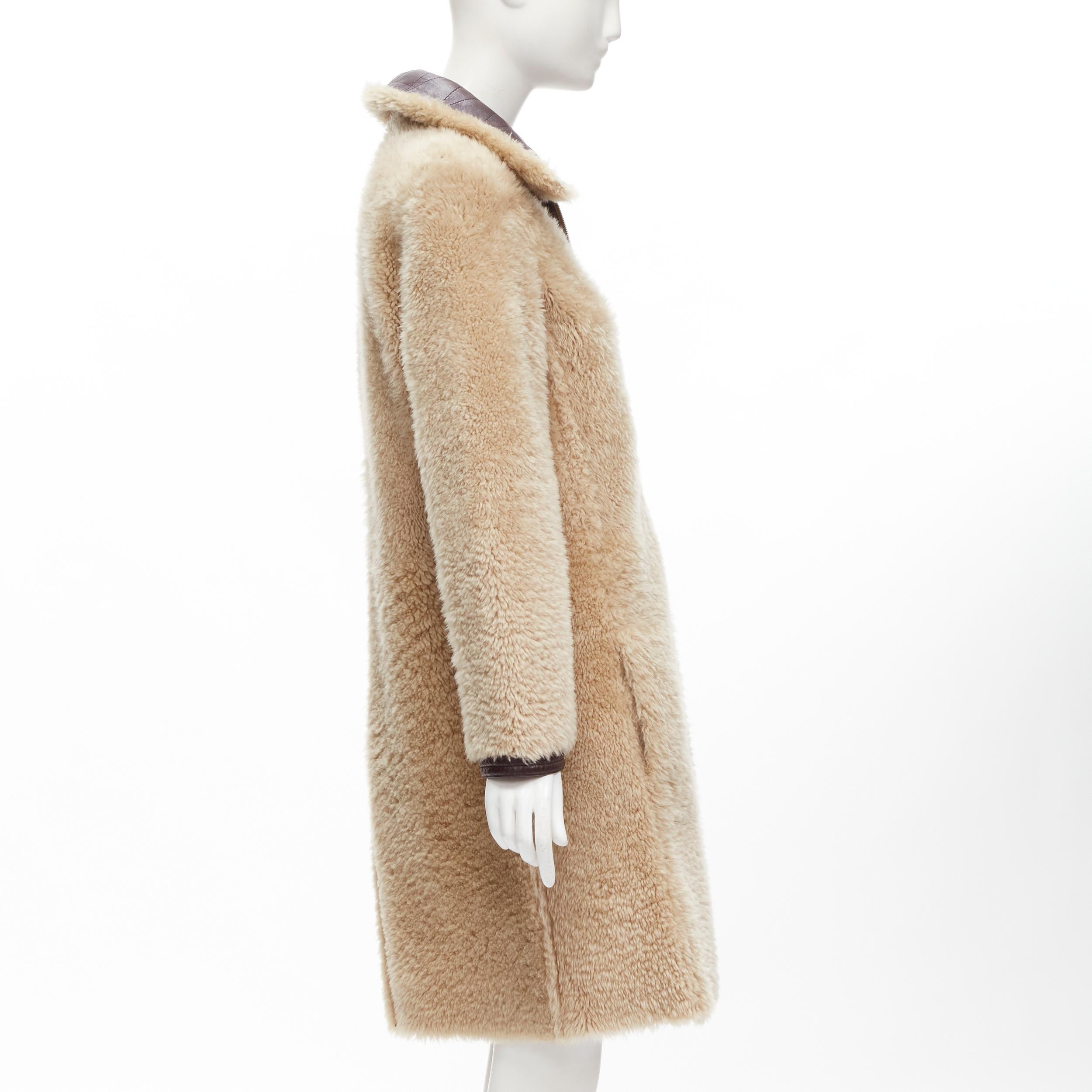 celine shearling jacket