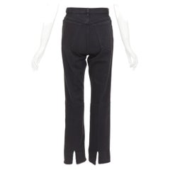 OLD CELINE Phoebe Philo Jeans aus Baumwoll-Denim mit geradem Bein und abgeschnittenem Saum FR36 S