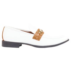 OLD CELINE Phoebe Philo goat leather Triomphe horsebit buckle loafer EU37.5