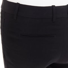 OLD CELINE Phoebe Philo viscose blend high waisted back pockets cropped trousers