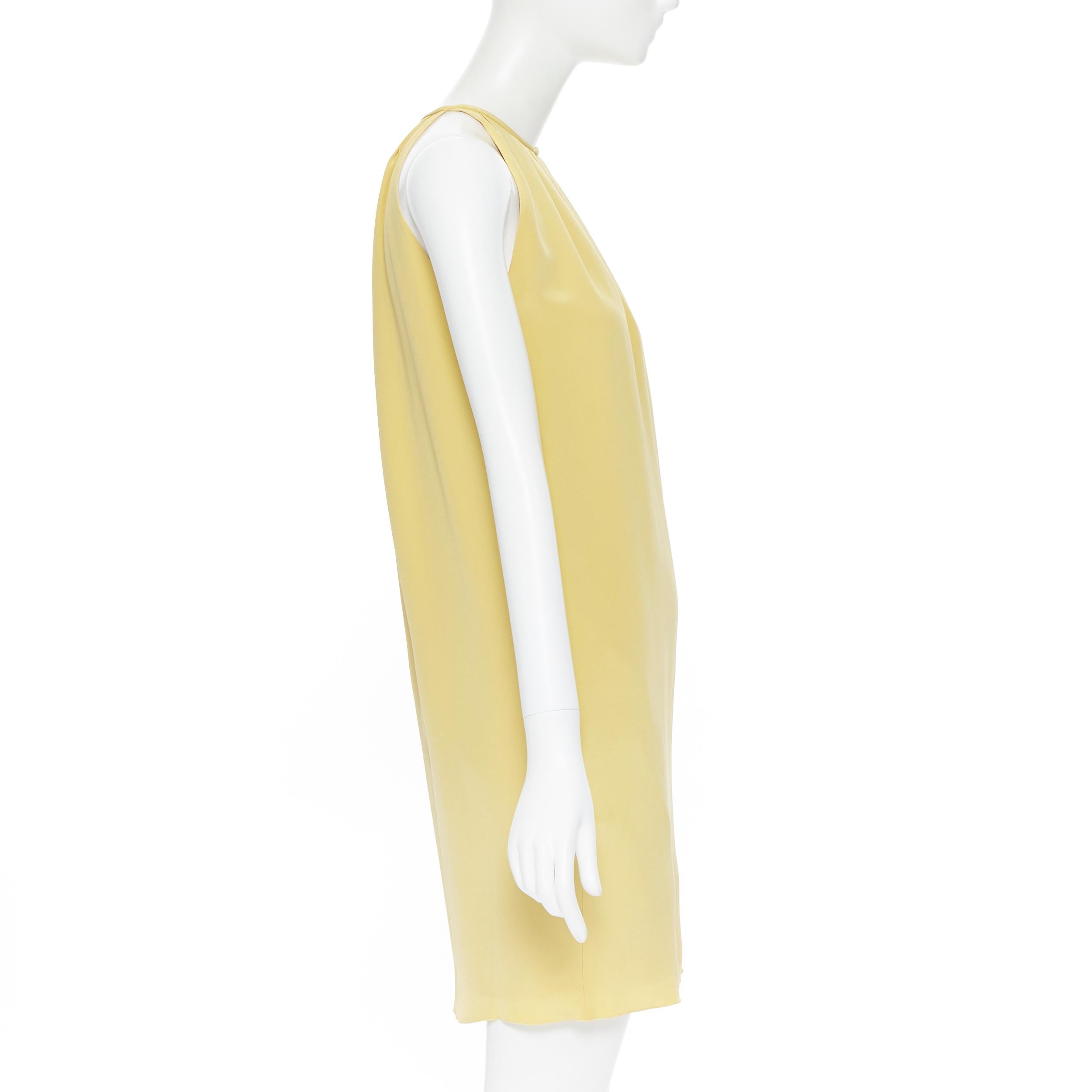 phoebe philo celine yellow dress