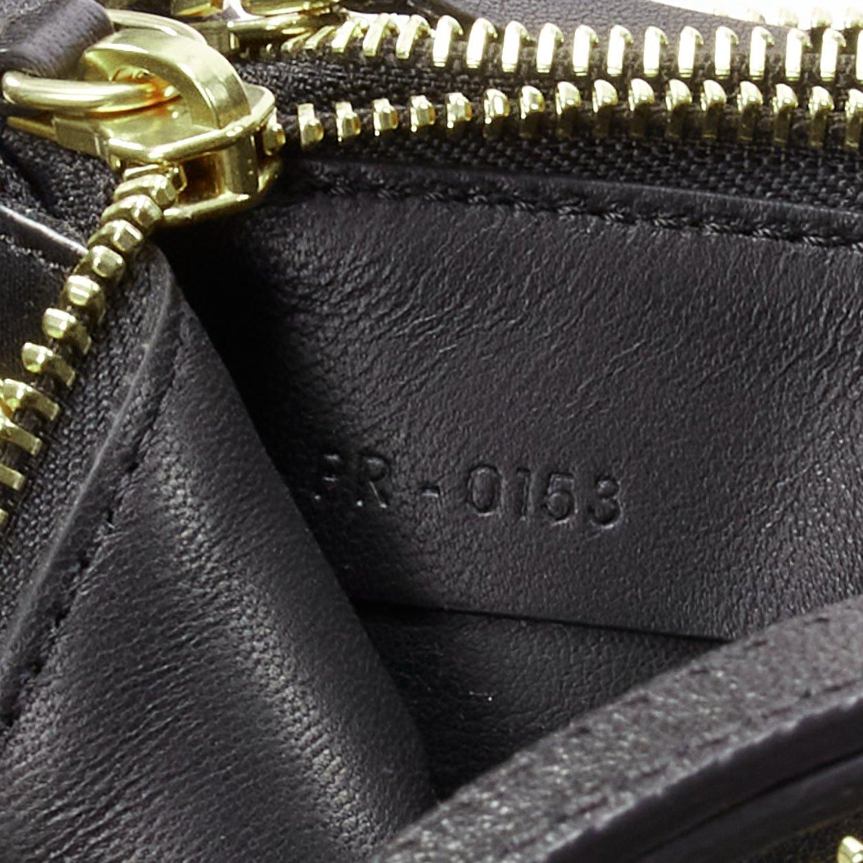 VECCHIA Celine Small Trio marrone in pelle squamata, borsa a tracolla staccabile in vendita 7
