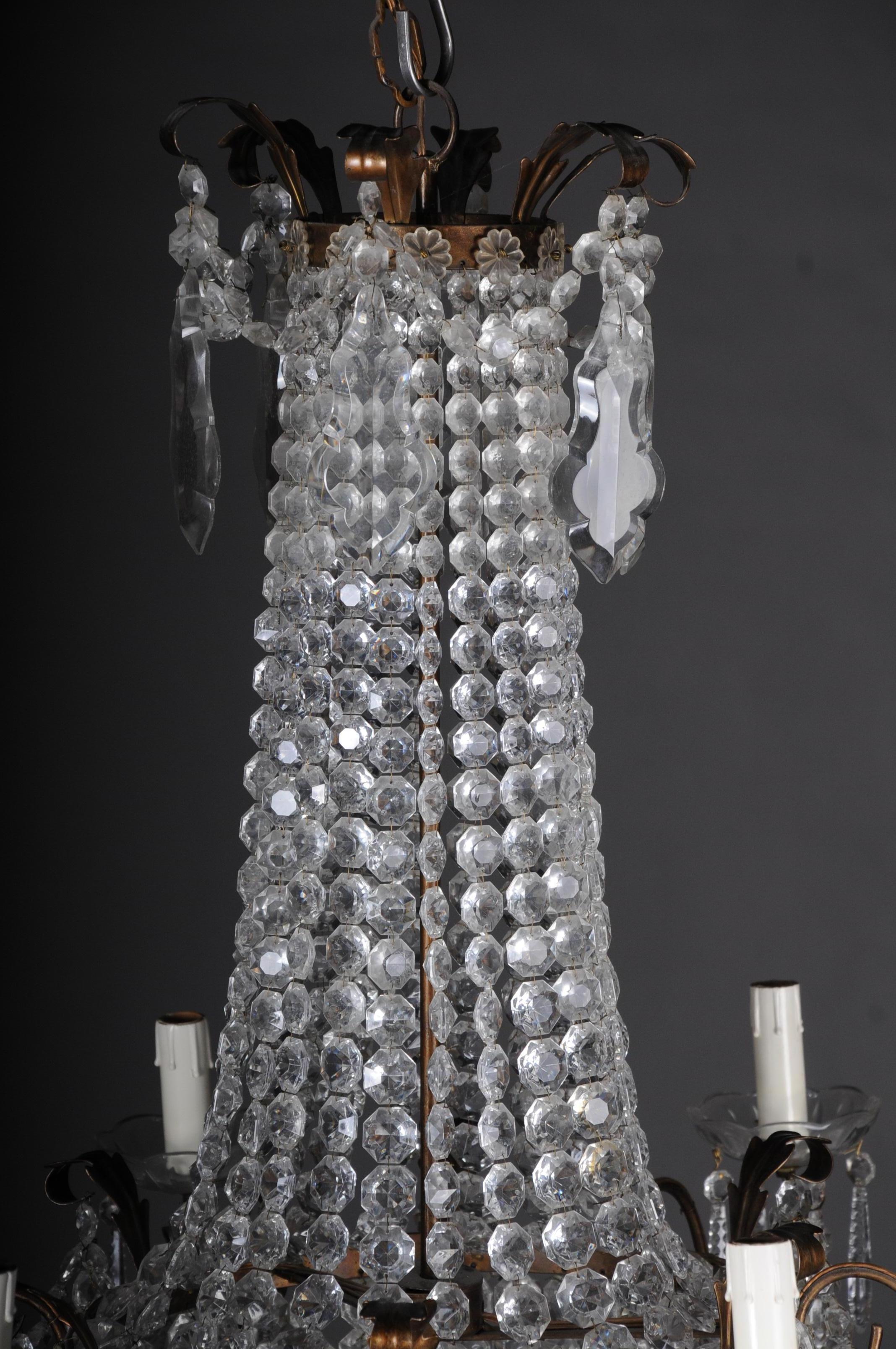 Tedesco Antico lampadario in stile Biedermeier in vendita