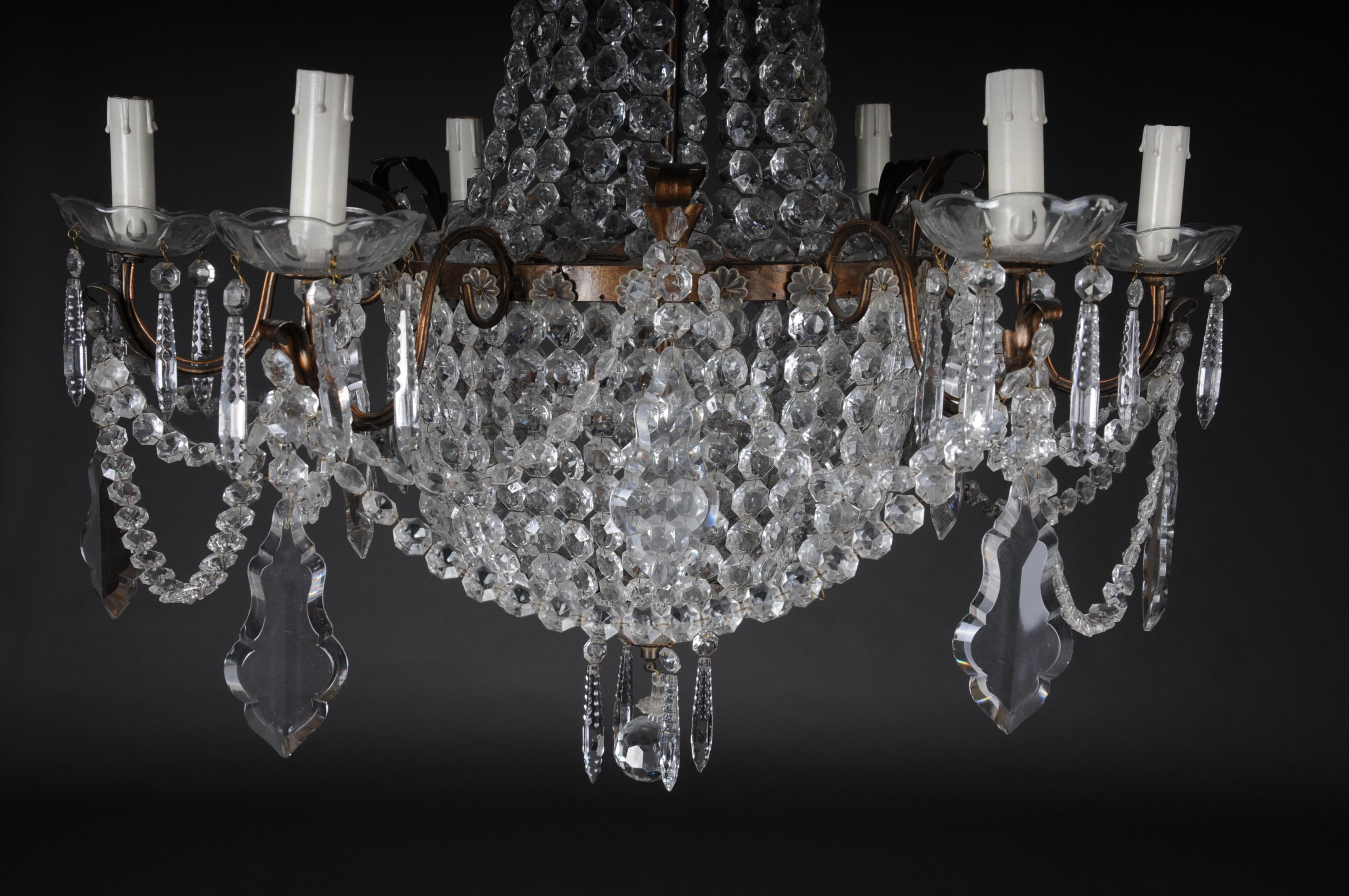 XX secolo Antico lampadario in stile Biedermeier in vendita