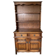 Old Charm vintage Oak Welsh dresser