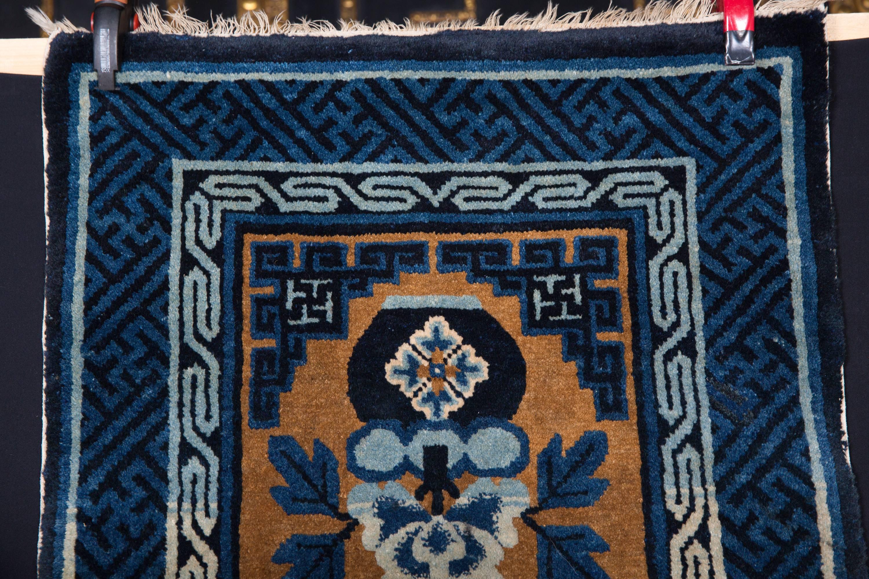 Beautiful rare Beijing carpet. From Berlin villa resolution.

Please take a look at the detailed pictures.