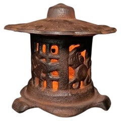 Antique Old Chinese Iron Lantern