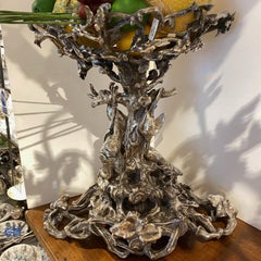 Rare Centerpiece with Game Old Christofle, Bronze, circa 1860