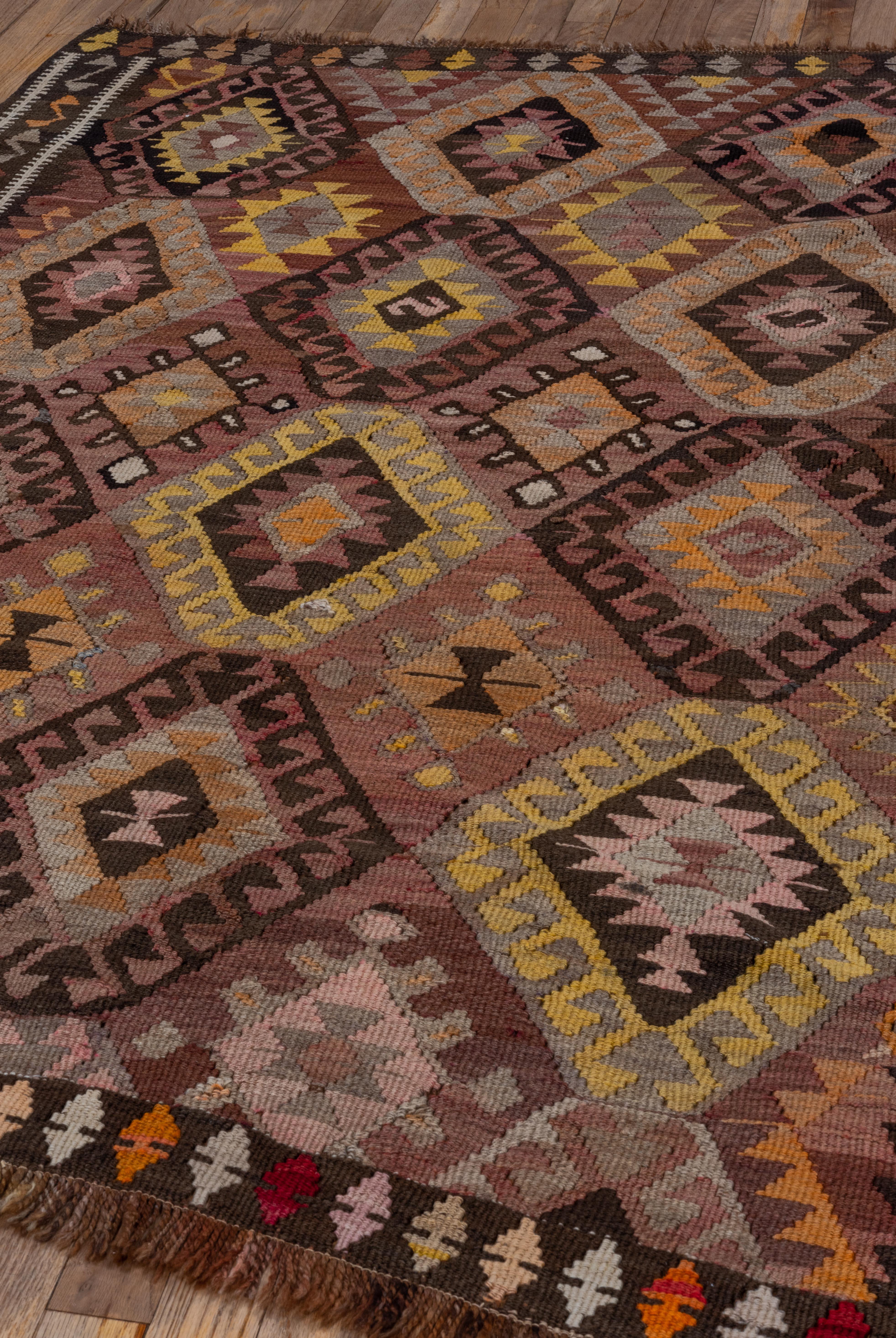 Vecchio Kilim classico in vendita 1