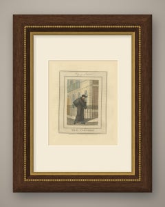 Old Clothes Man in Fitzroy Square, Cries of London, 1804