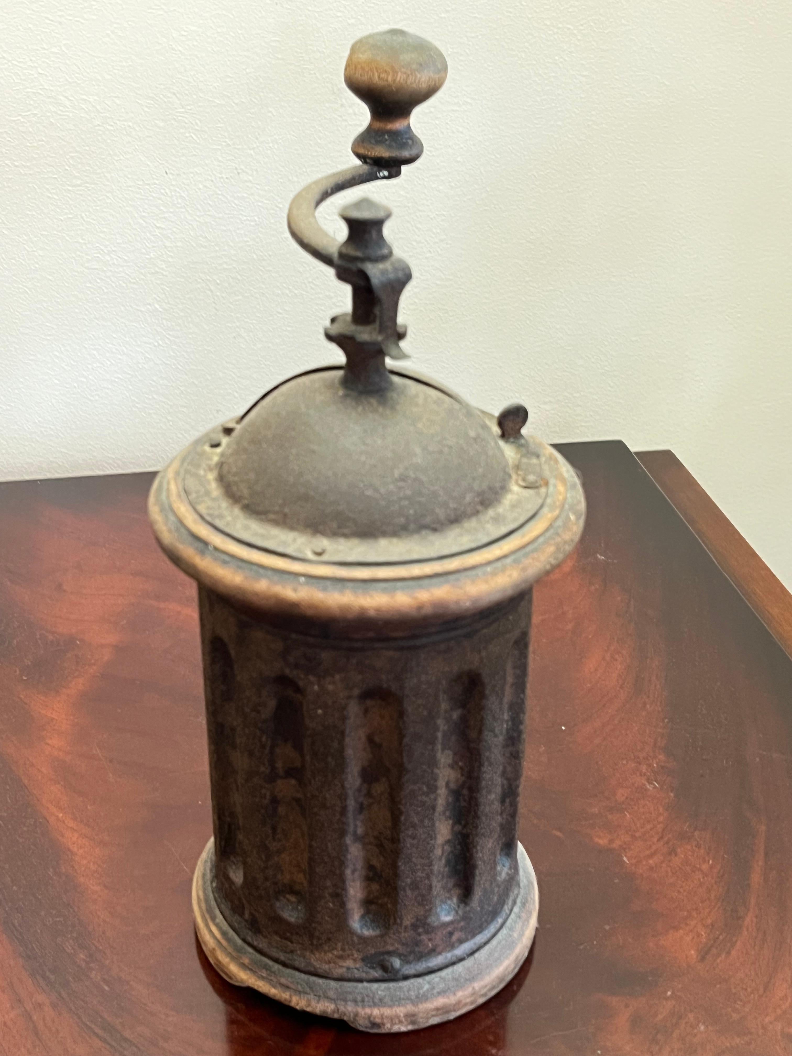 Mid-20th Century Old Coffee Grinder, France, 1930s For Sale