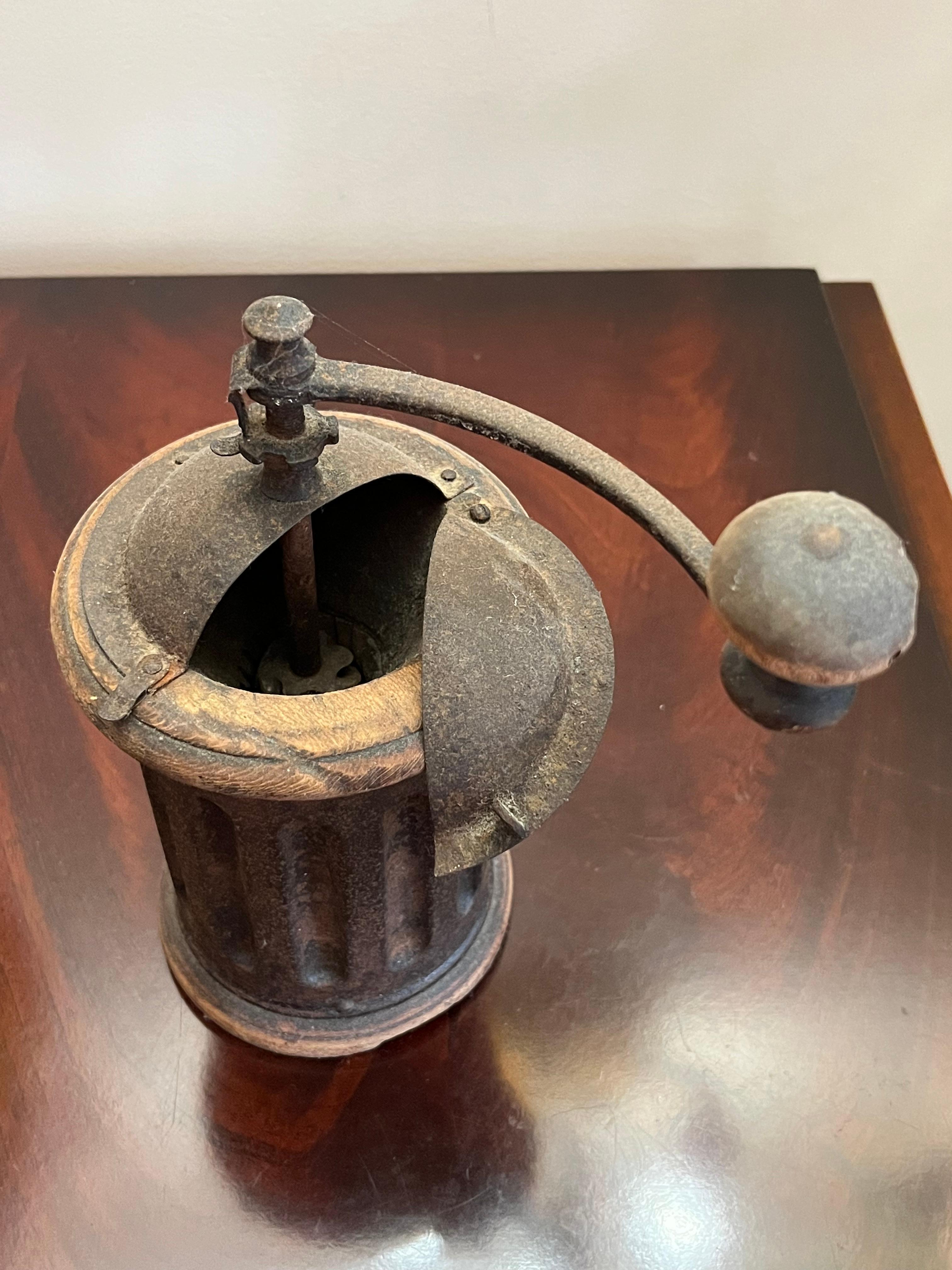 Old Coffee Grinder, France, 1930s For Sale 1