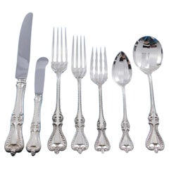 Old Colonial by Towle Sterling Silver Flatware Set for 12 Service 94 pc Dinner