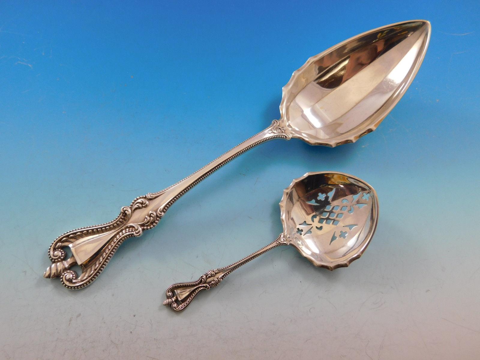 Old Colonial by Towle Sterling Silver Grapefruit Spoon Gold Washed 5 7/8" 