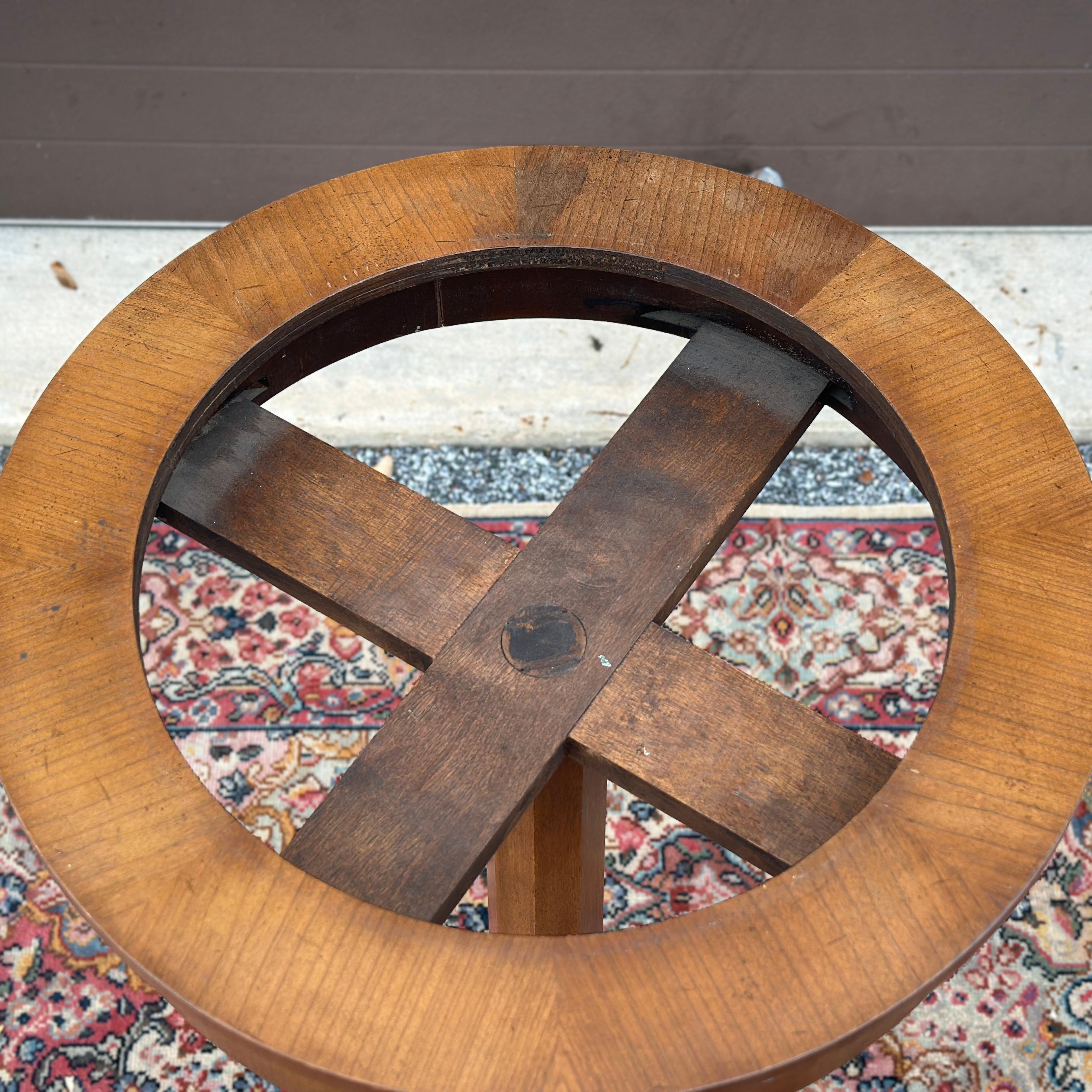 Old Colony Furniture Co. Plant Stand Pedestal With Copper Liner For Sale 2