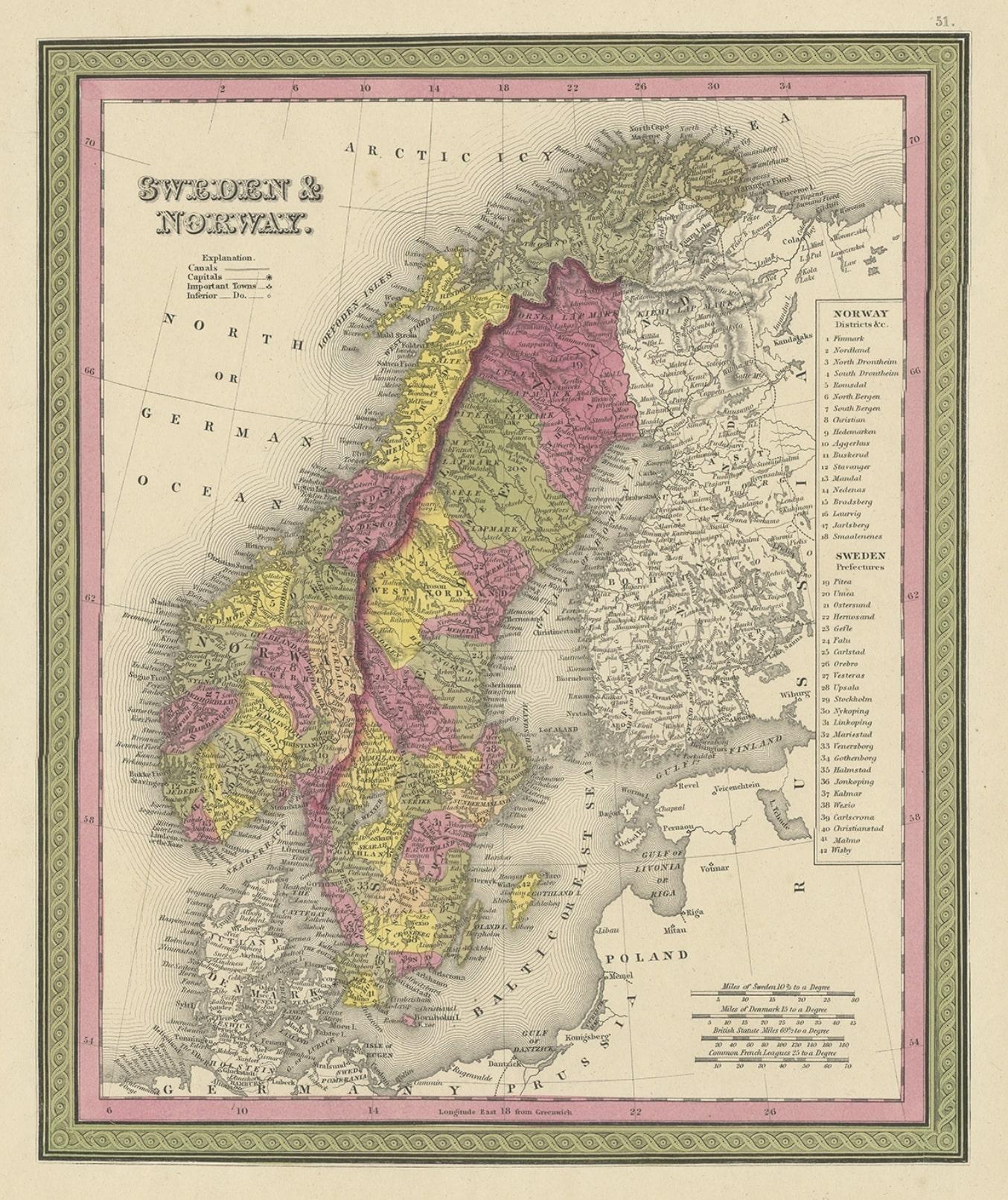 old norway map