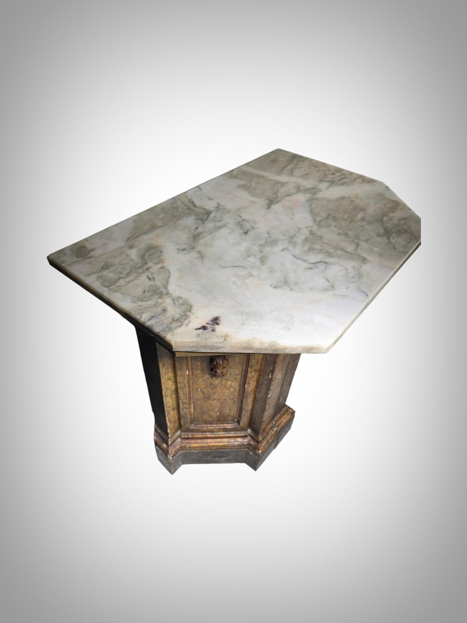 Old Console From the 19th Century For Sale 7