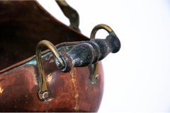 Old Copper Bucket Vessel, Pot