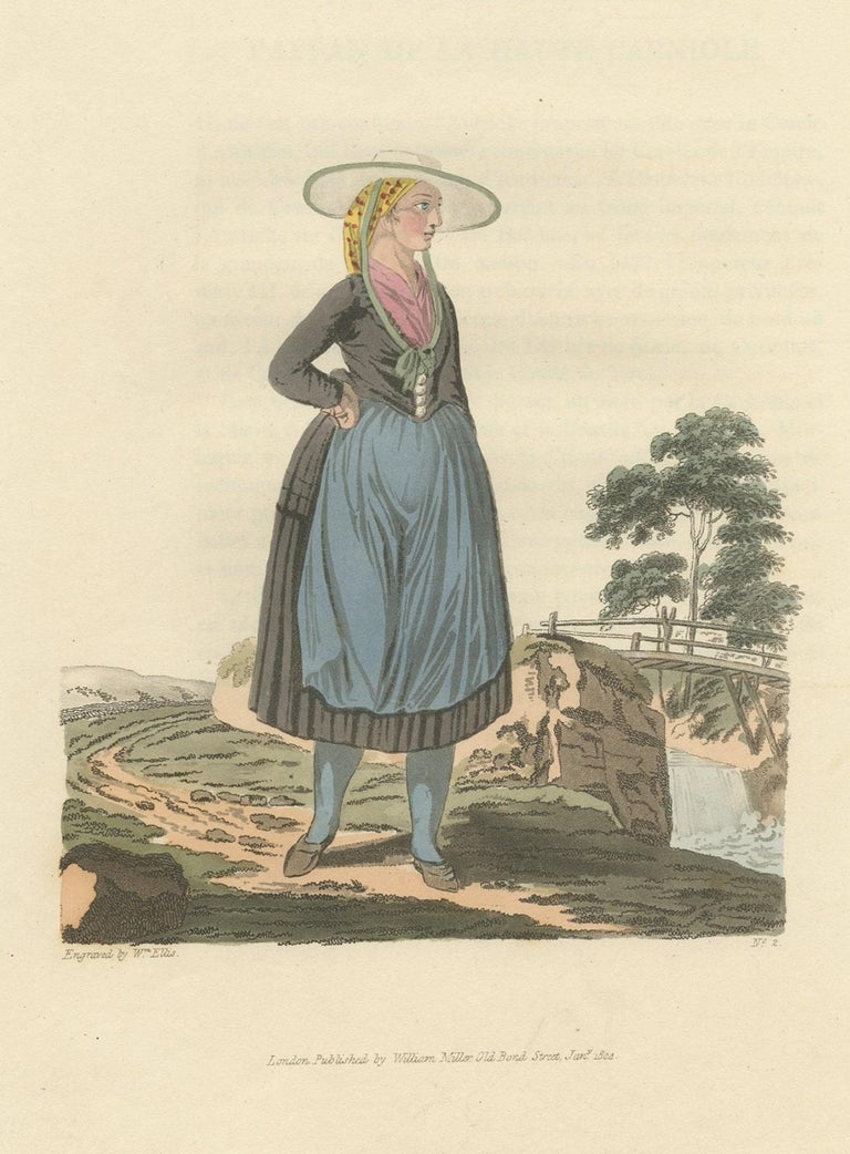 Old Costume Print of a Peasant of Upper Carniola, Slovenia, Eastern Europe, 1804 For Sale at 1stDibs | 1690s peasant fashion, regency peasant, 18th century commoner clothing Old Costume Print of a Peasant of Upper Carniola, Slovenia, Eastern Europe, 1804 For Sale at 1stDibs | 1690s peasant fashion, regency peasant, 18th century commoner clothing