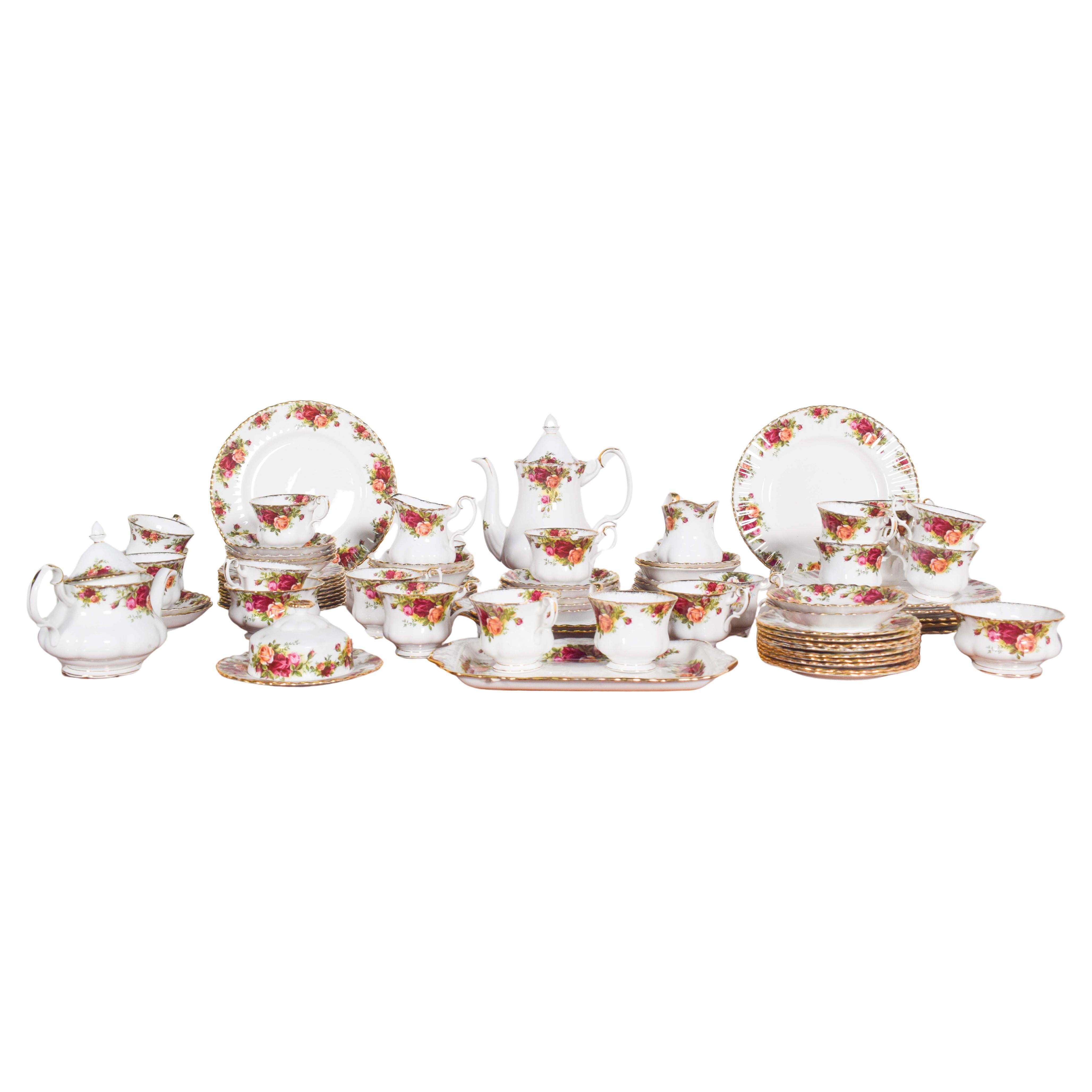 Servizio di porcellana "Old Country Roses" Pezzi di servizio