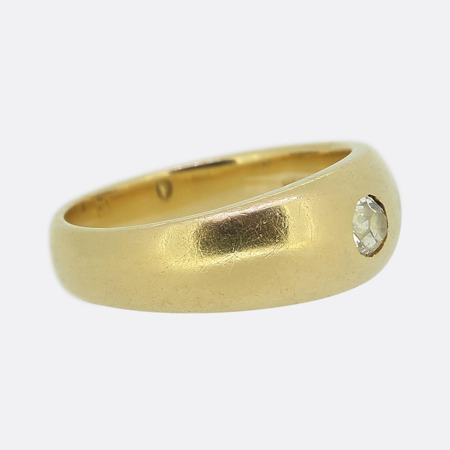 Altschliff Diamant Baby Ring (Alteuropäischer Brillantschliff) im Angebot