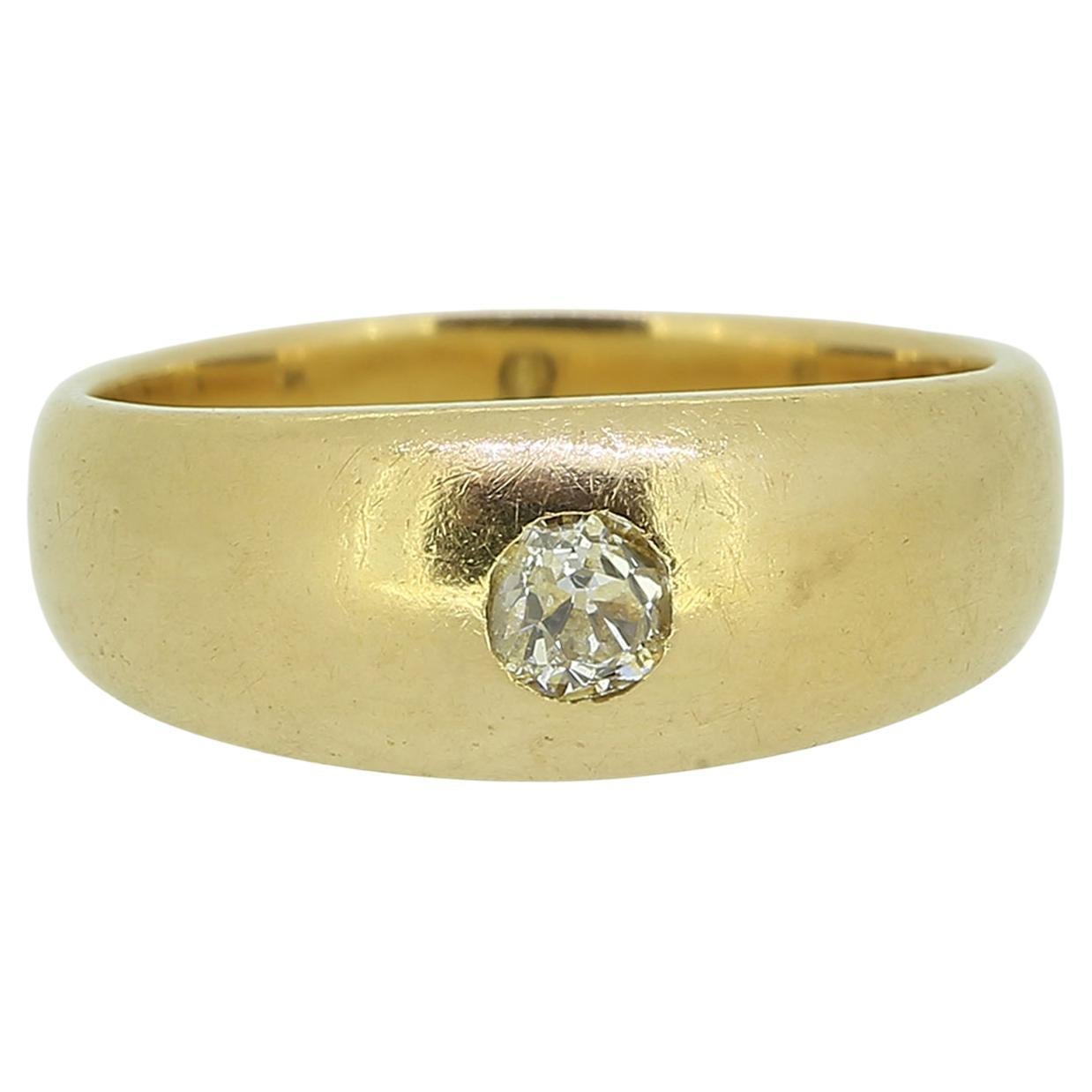 Old Cut Diamond Baby Ring For Sale