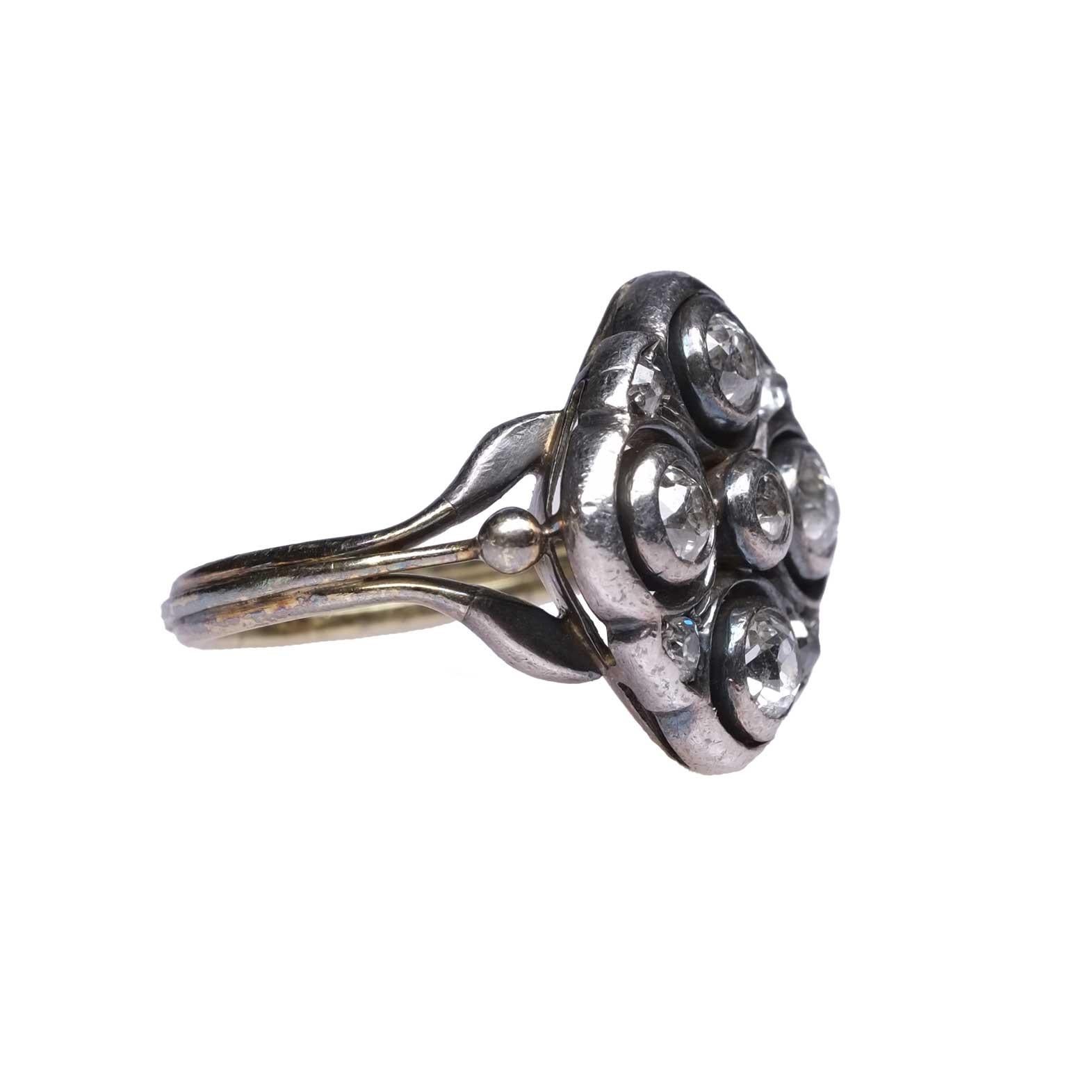 Old Cut Diamond Ring 3