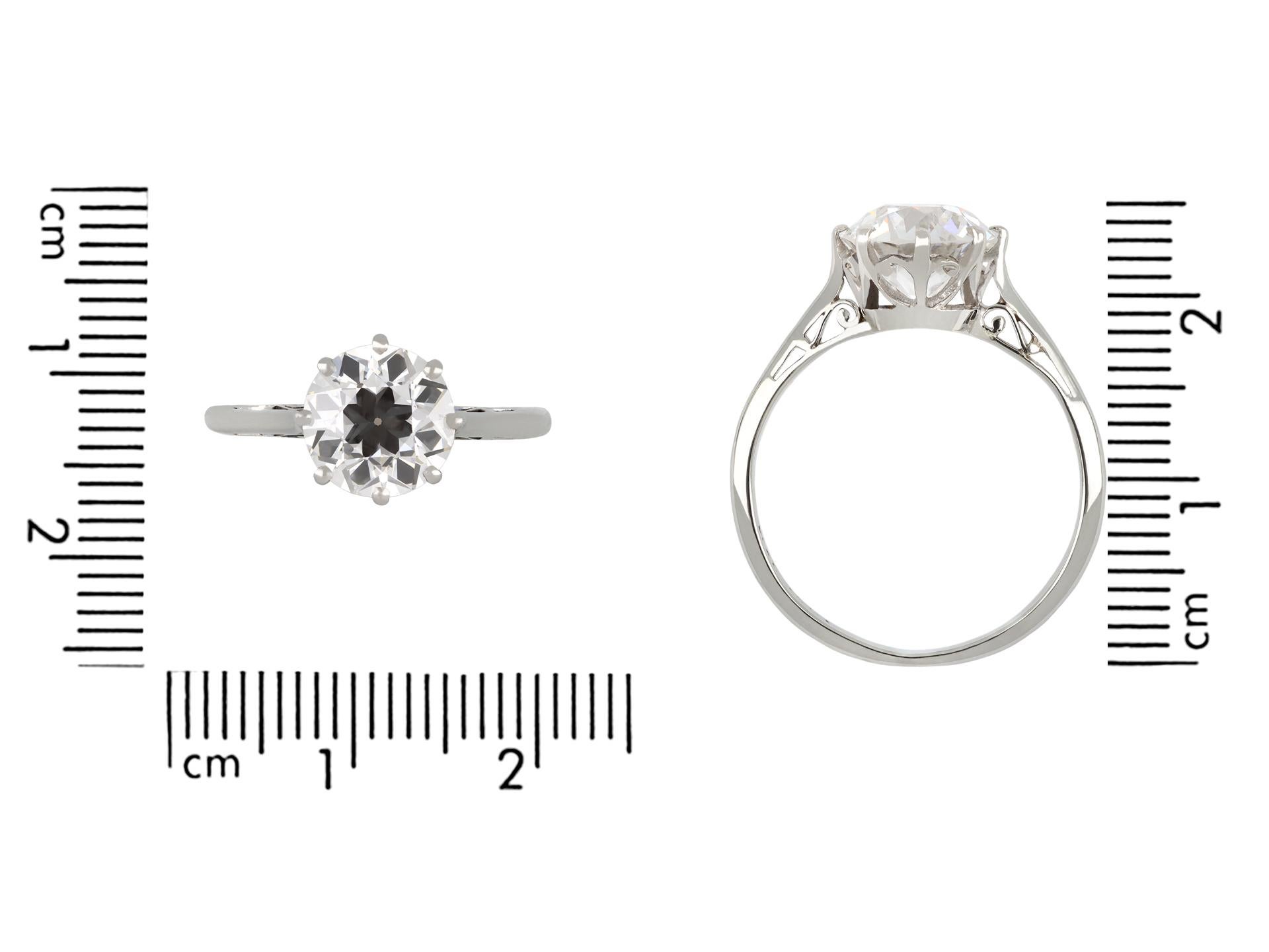 old english cut diamond