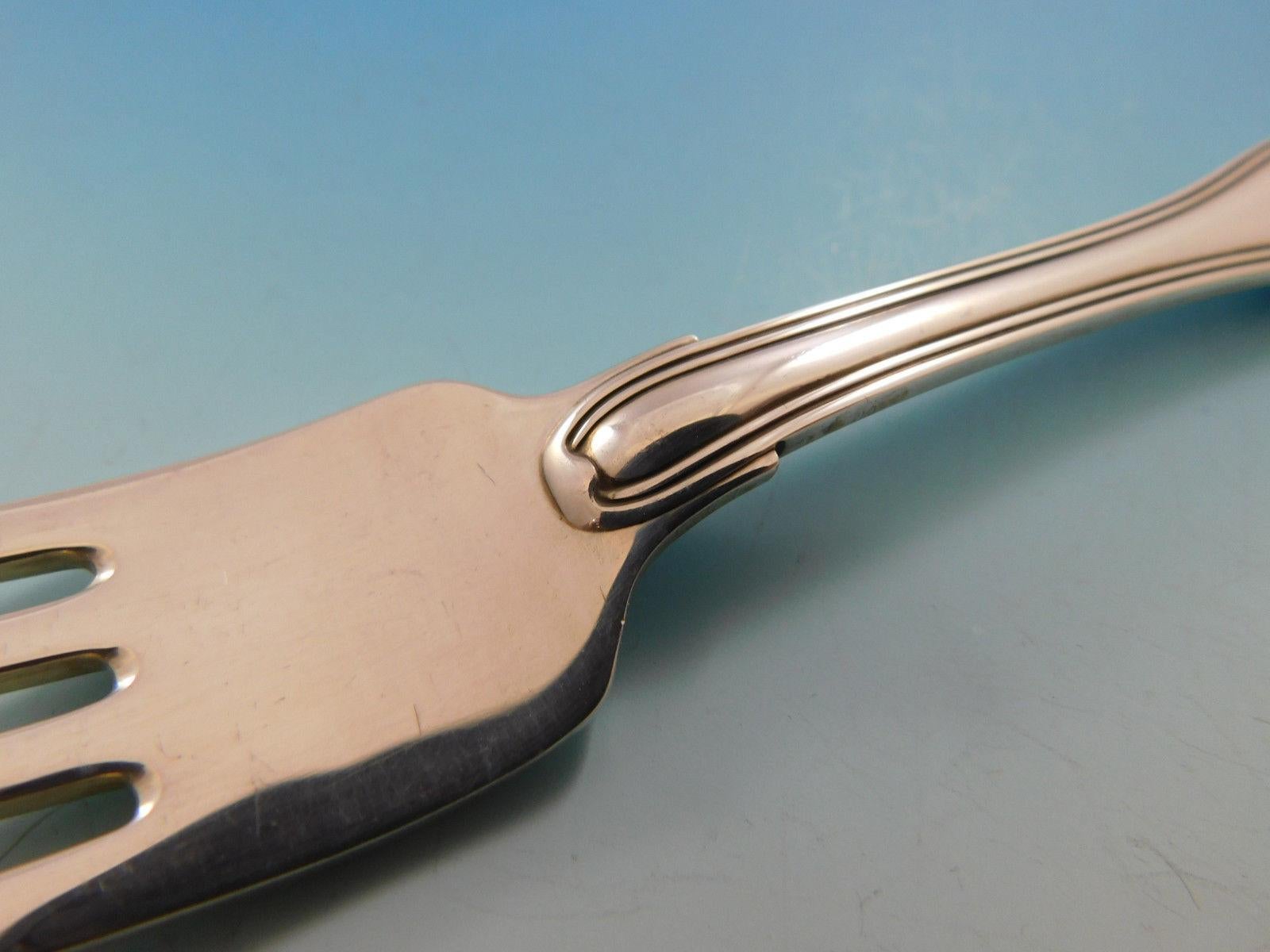 Antiguo juego de cubiertos daneses de Georg Jensen de plata de ley 8 servicios 40 piezas Cena en Excelente estado para la venta en Big Bend, WI
