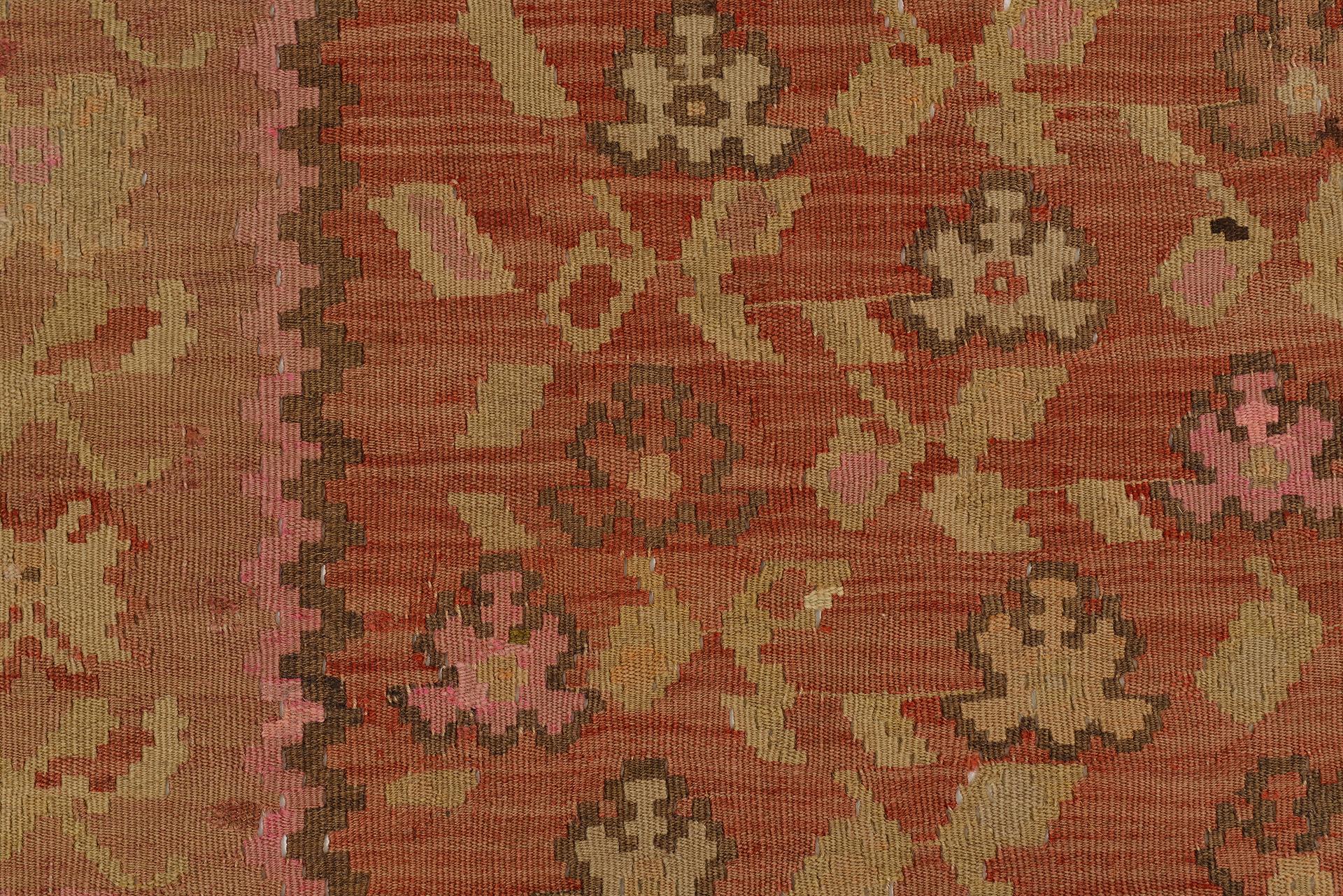 Ancien Kilim KARABAGH daté de 1938 en vente 4