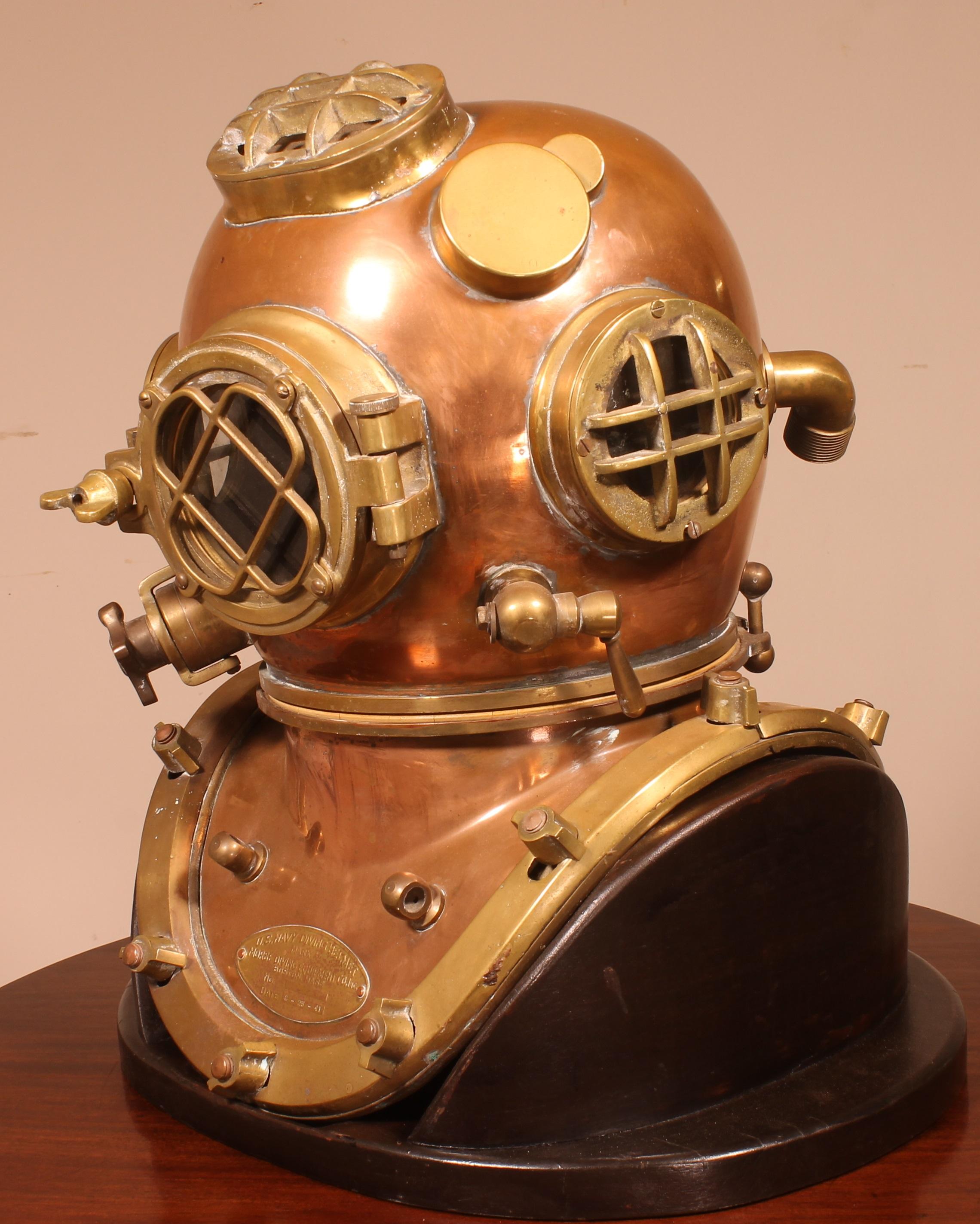 20th Century Old Diving Mask Us Diving Helmet Mark V
