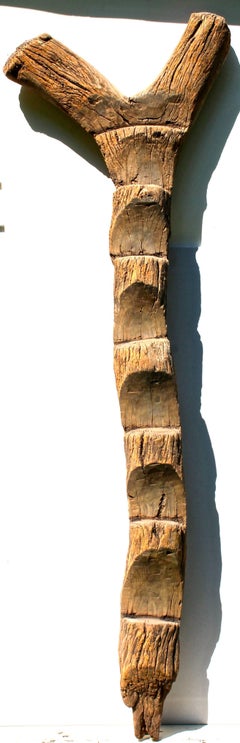 Old Dogon Ladder African Sculpture