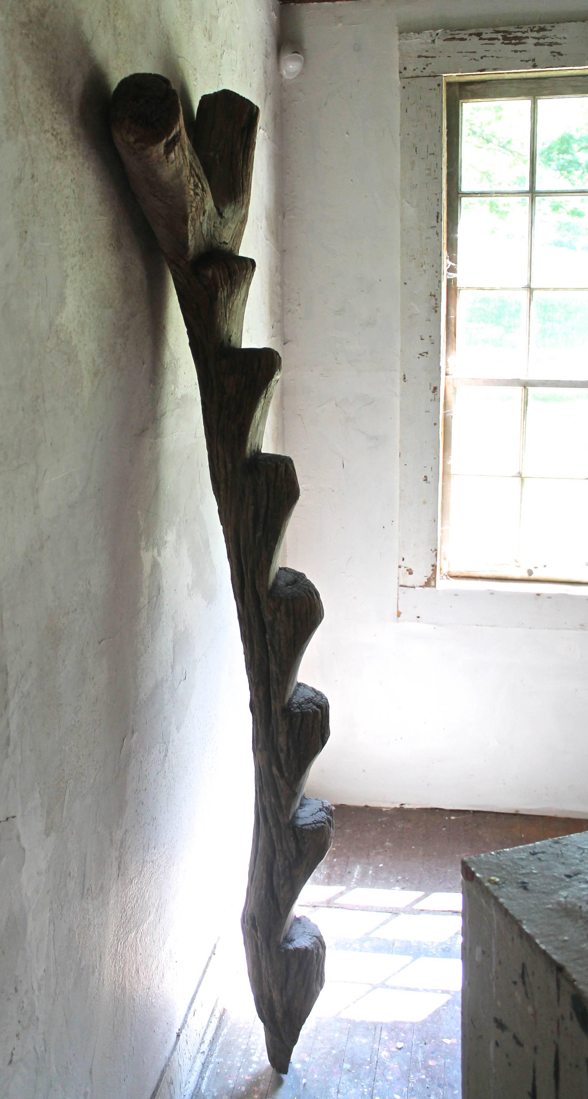 Old Dogon Ladder African Sculpture In Good Condition In Sharon, CT