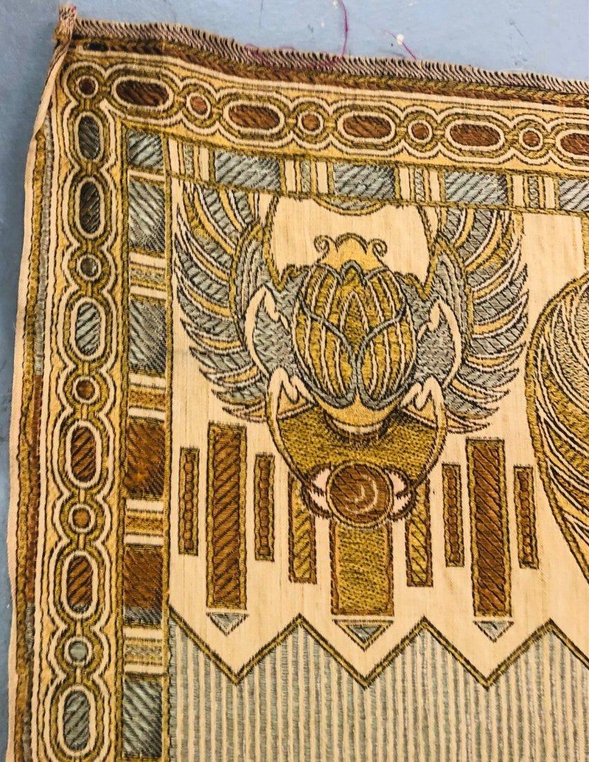 Old Egyptian Silk Panel Tapestry, Circa 1890 3