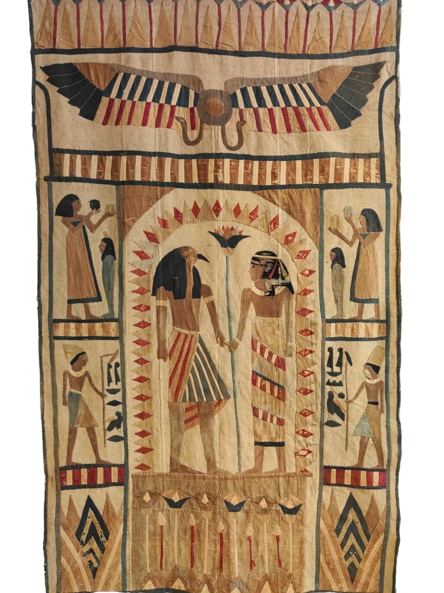 Early 20th Century Old Egyptian Style Tapestry 1920s