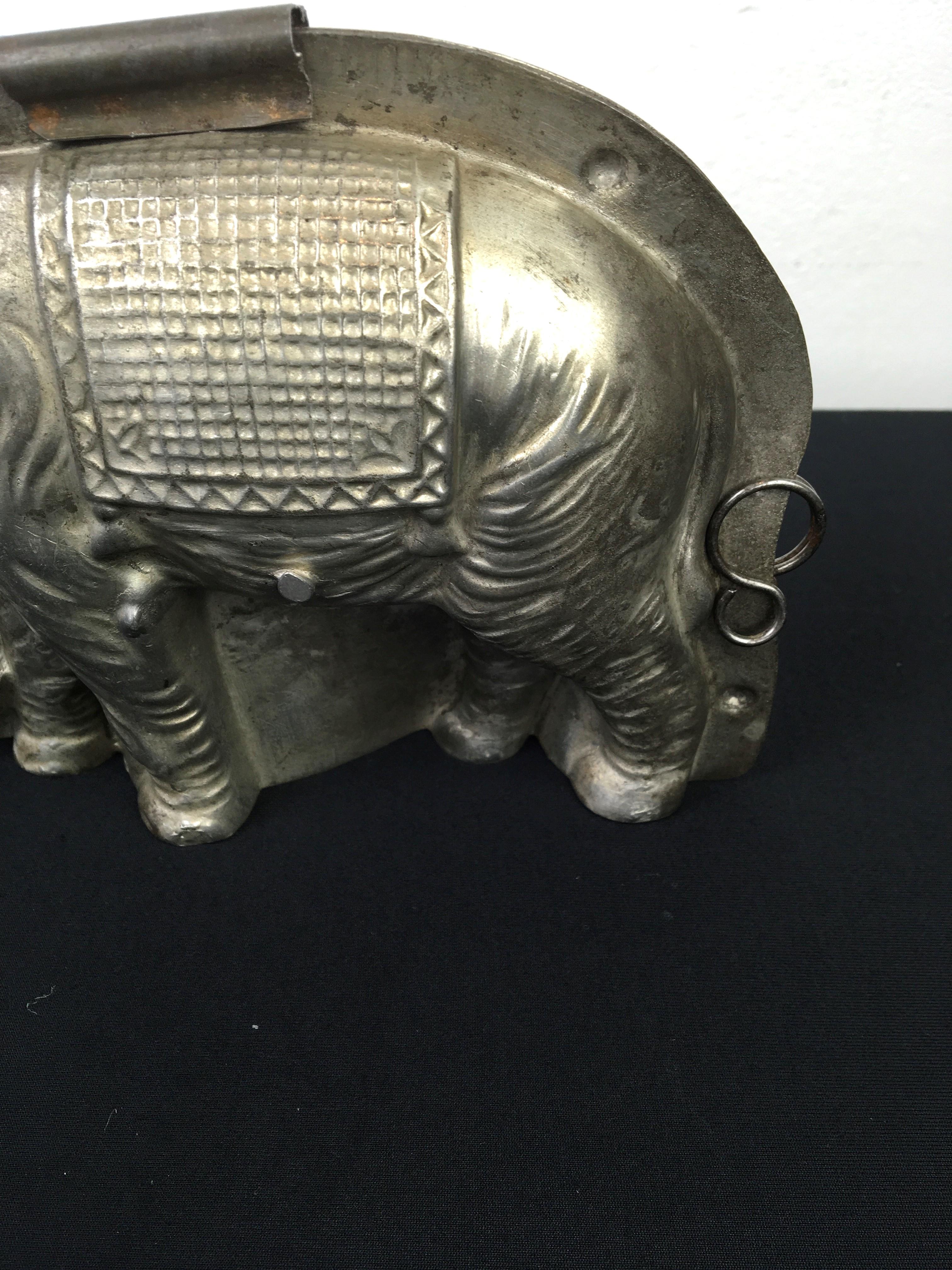 Old Elephant Chocolate Mold For Sale 3