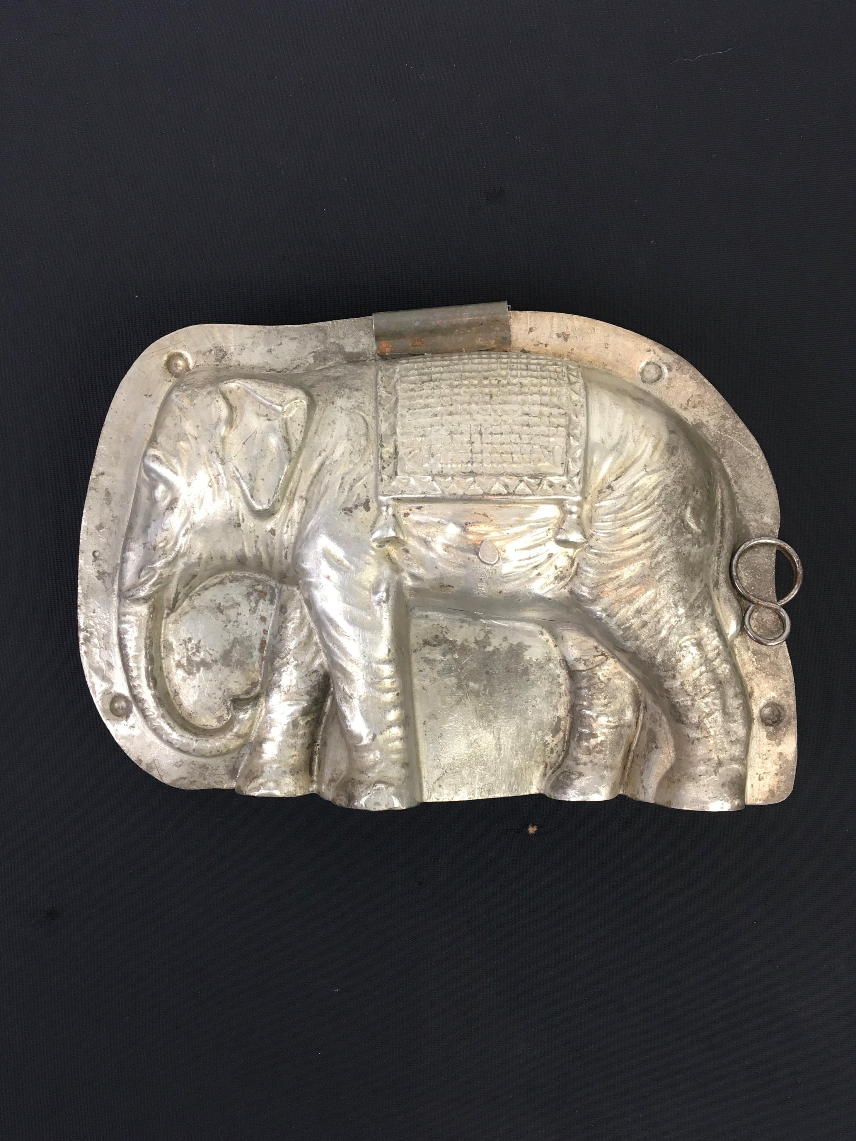 Old Elephant Chocolate Mold For Sale 5