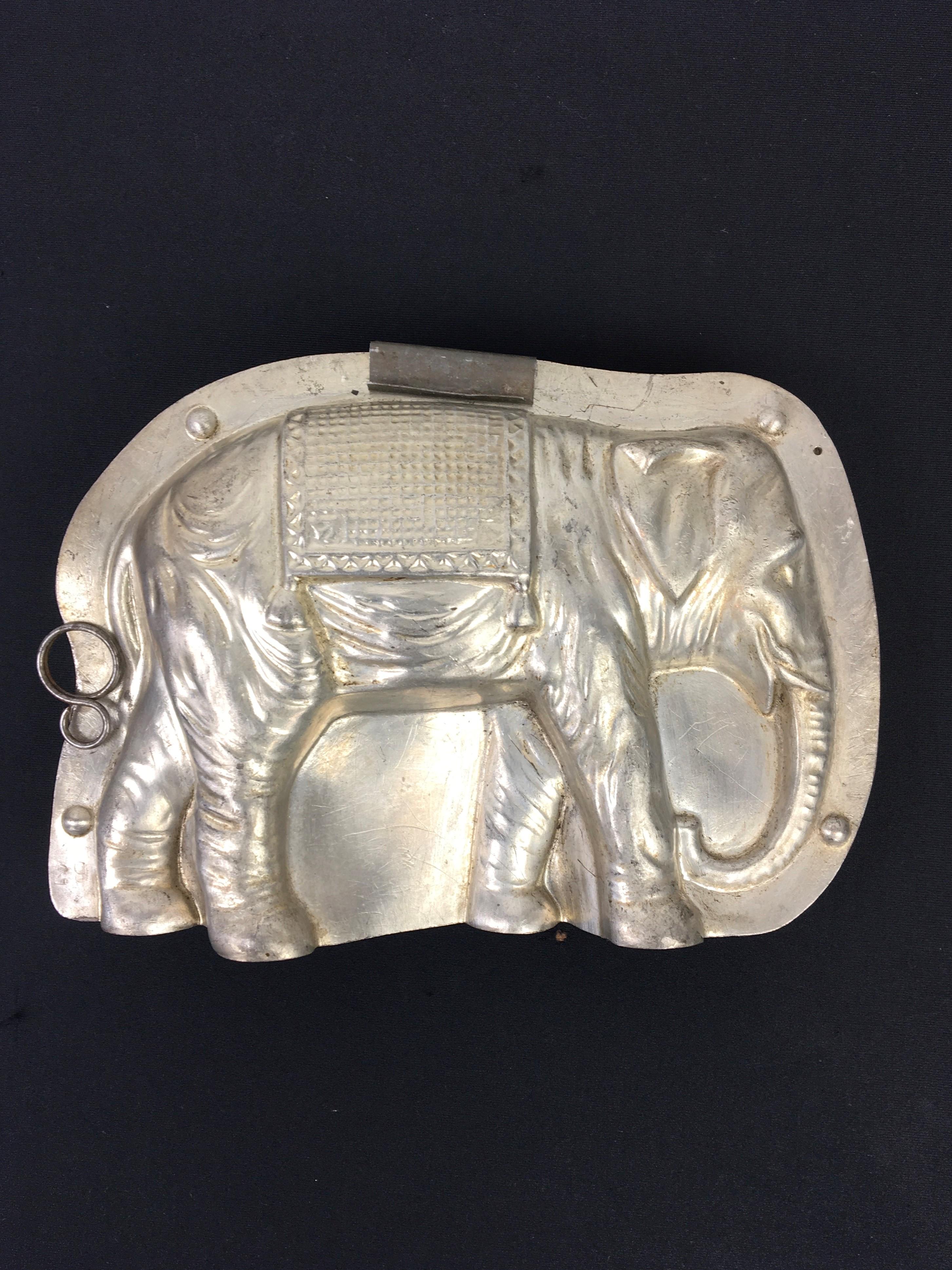 Old Elephant Chocolate Mold For Sale 6