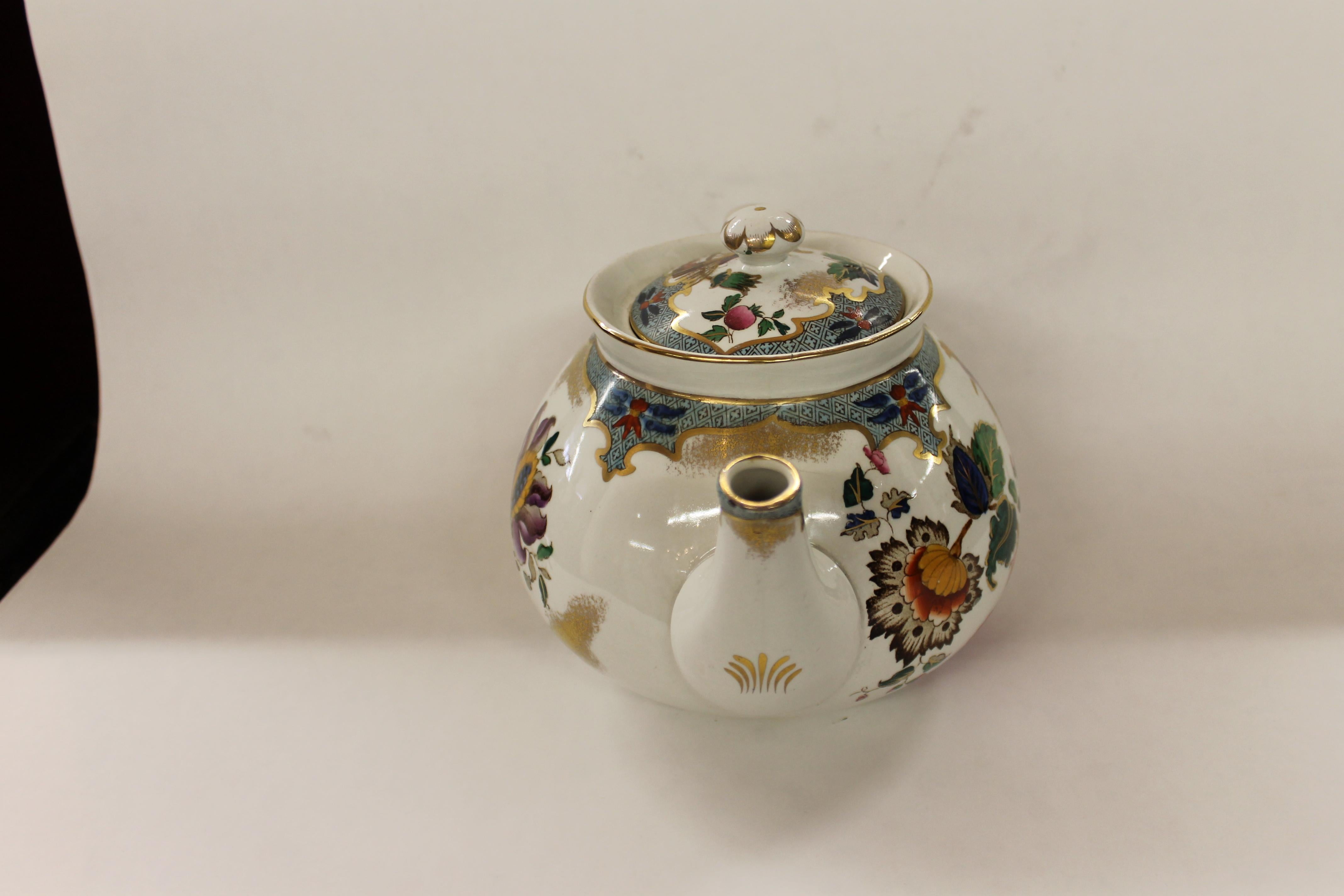 Hand-Painted Old English Booth's Earthenware Hand Painted 