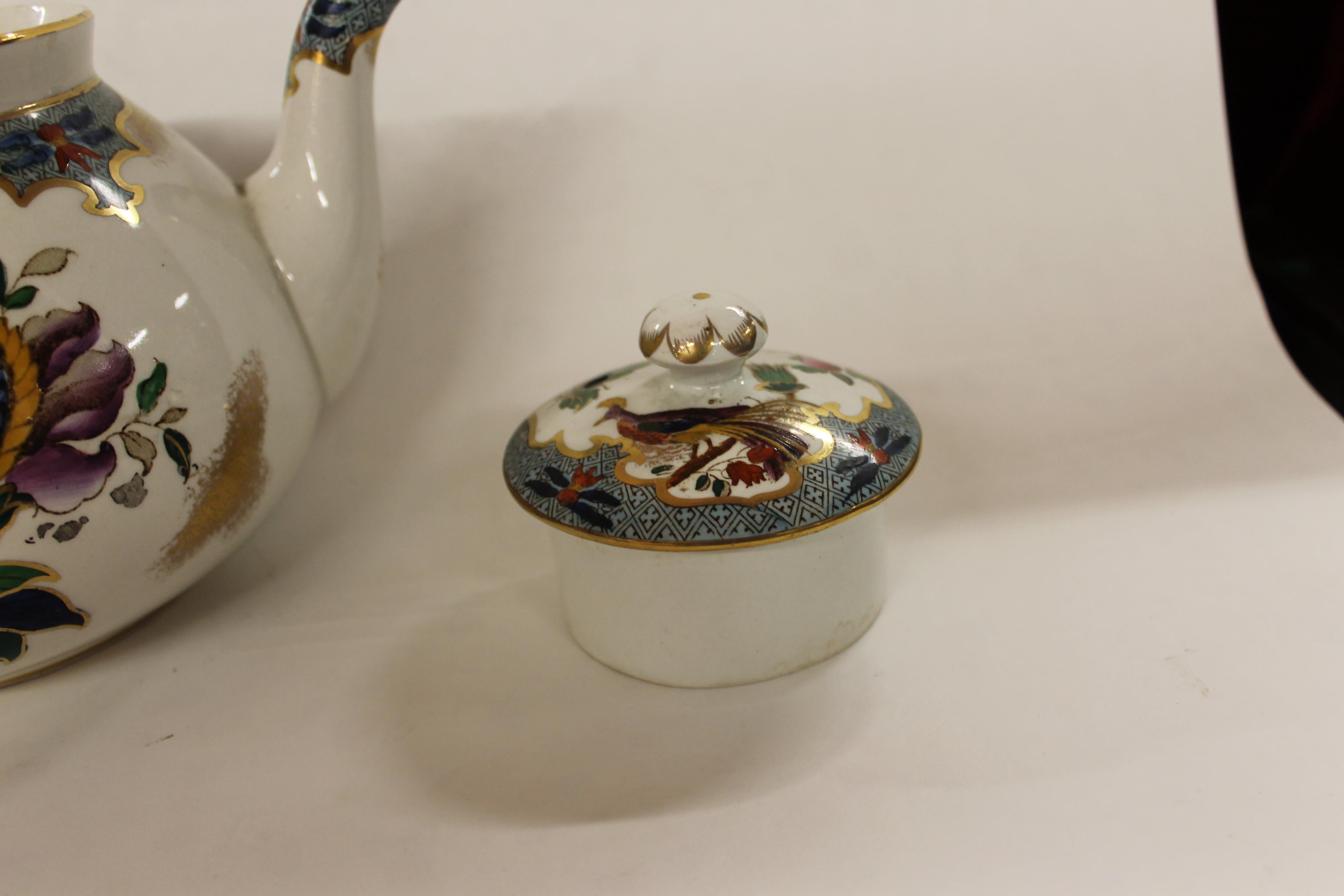 Old English Booth's Earthenware Hand Painted 